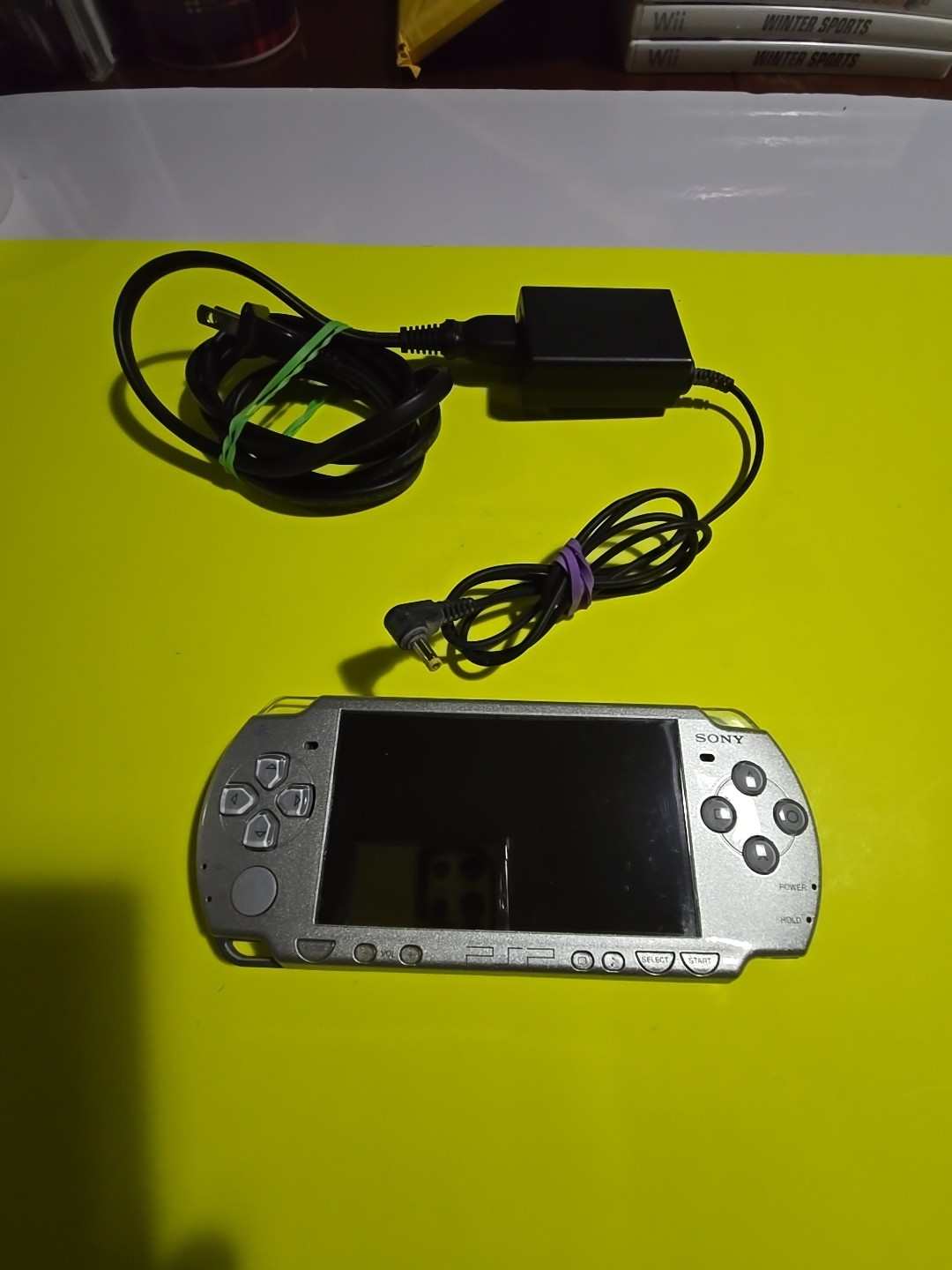 Sony PSP 2001 Slim – Silver Console Only!!! NEW SCREEN-READ DESCRIPTION-
