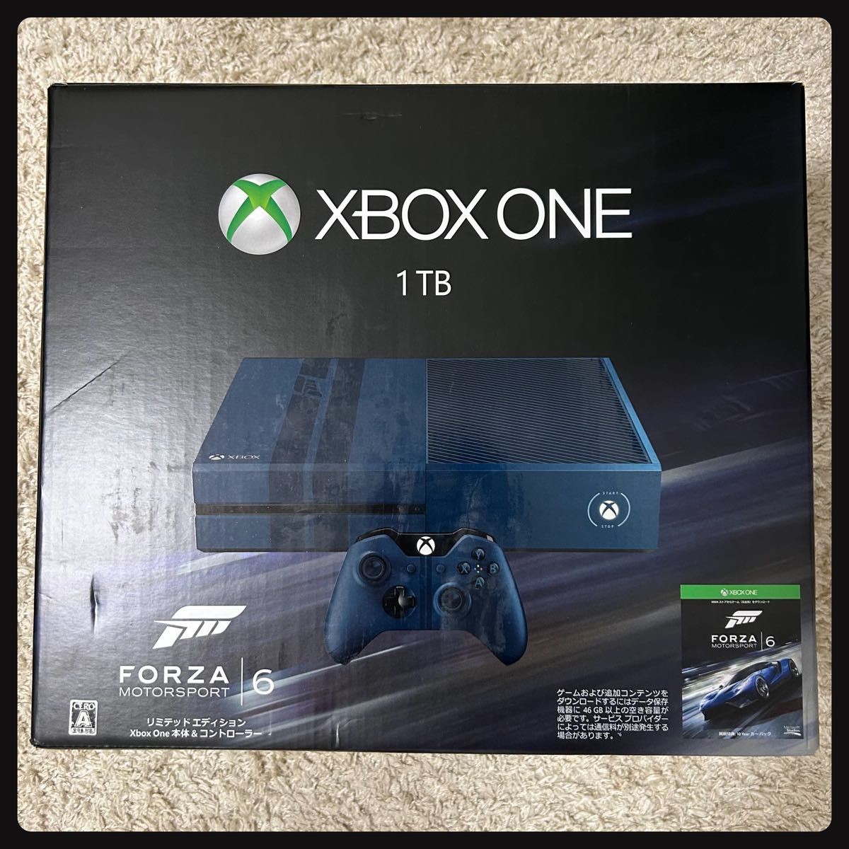 Xbox One 1TB Forza Motorsport 6 Limited Edition Console Used Japan Import