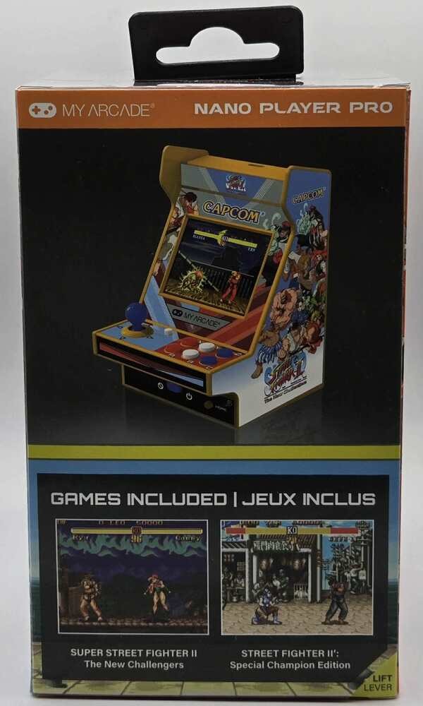 My Arcade Capcom Street Fighter II Micro Player Pro Portable Retro Arcade NEW