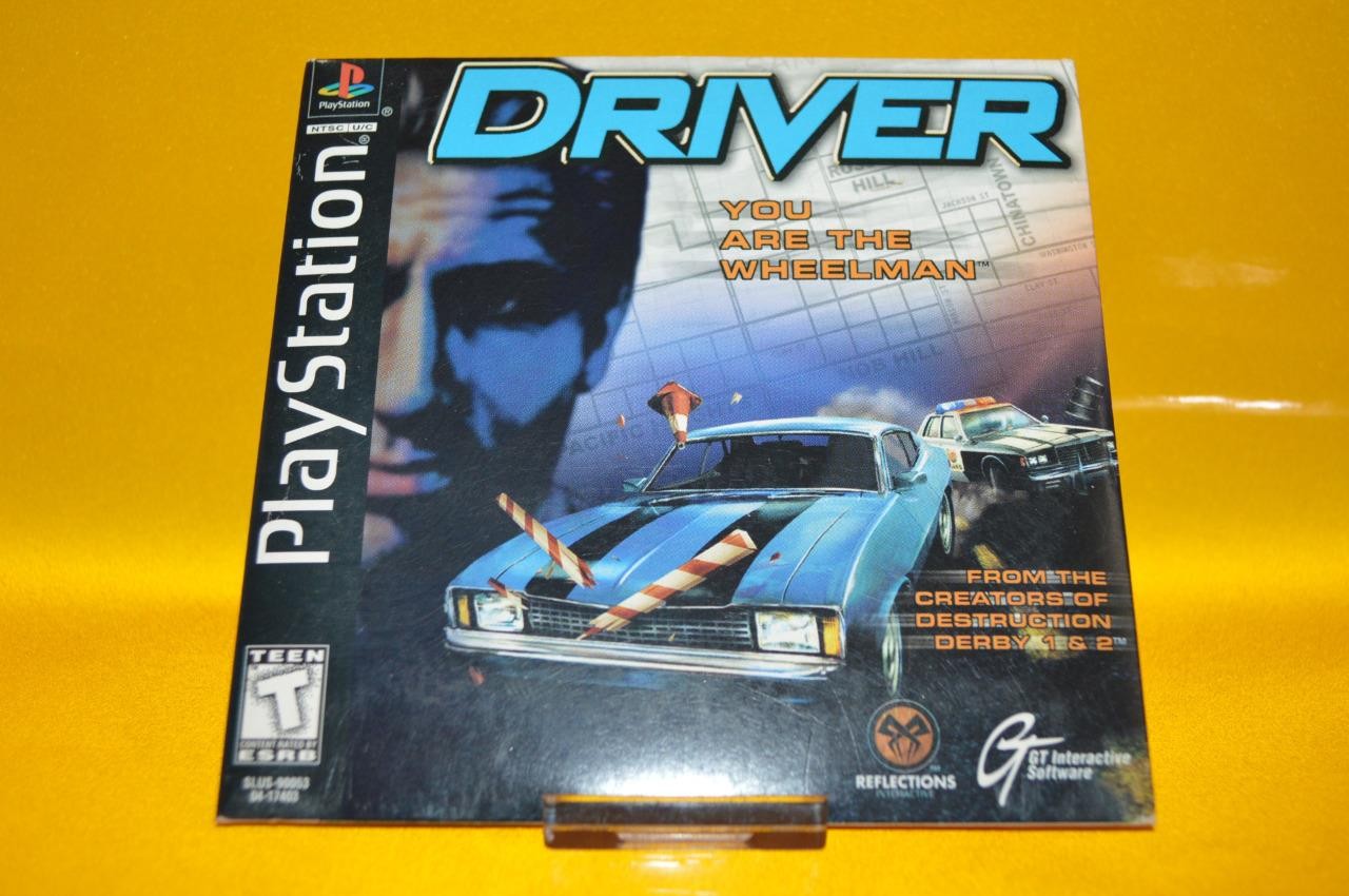 Driver ~ Rare Demo Disk PS1 ~ 1999 ( Playstation ) Case, Disks & Never Used !