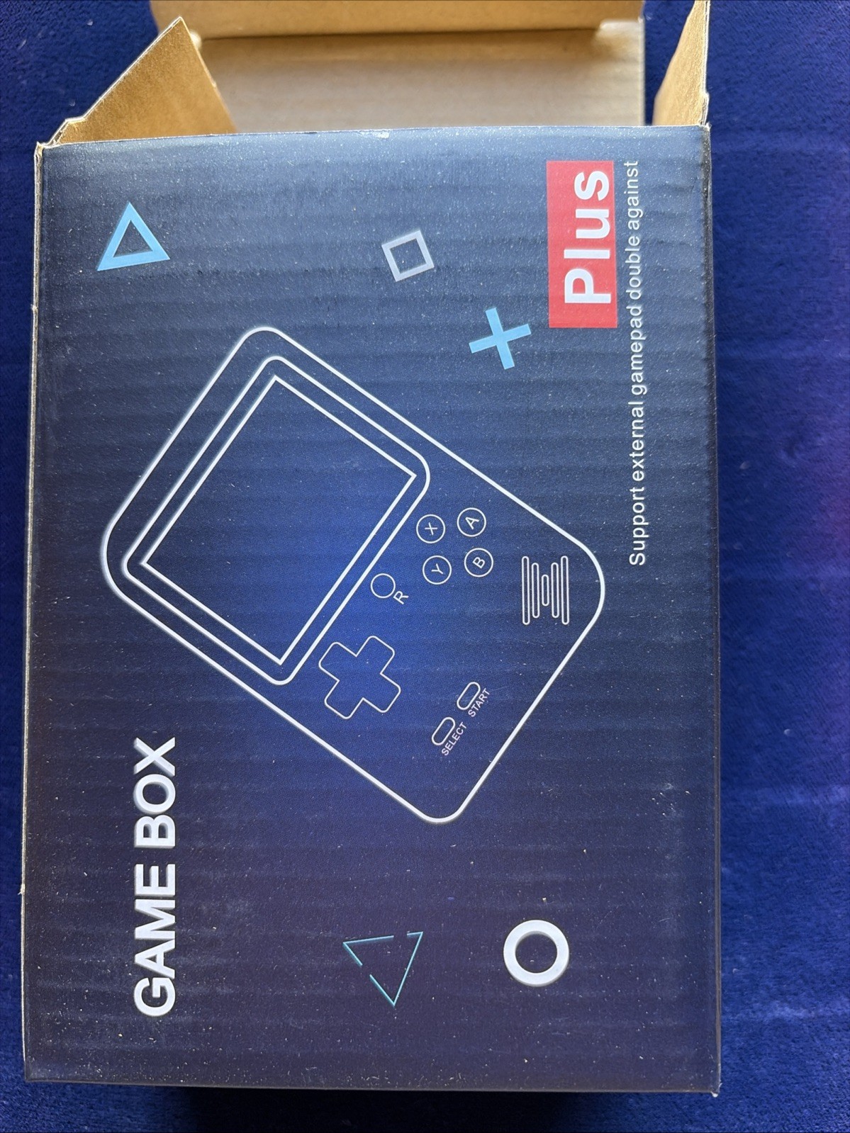 Plus Game Box 400 in 1 Plus Handheld Gamepad New in box Yellow