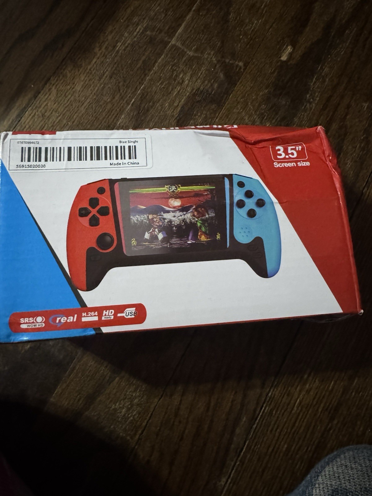 Q21 Handheld Game Console 3.5” Screen Retro Portable Gaming System New