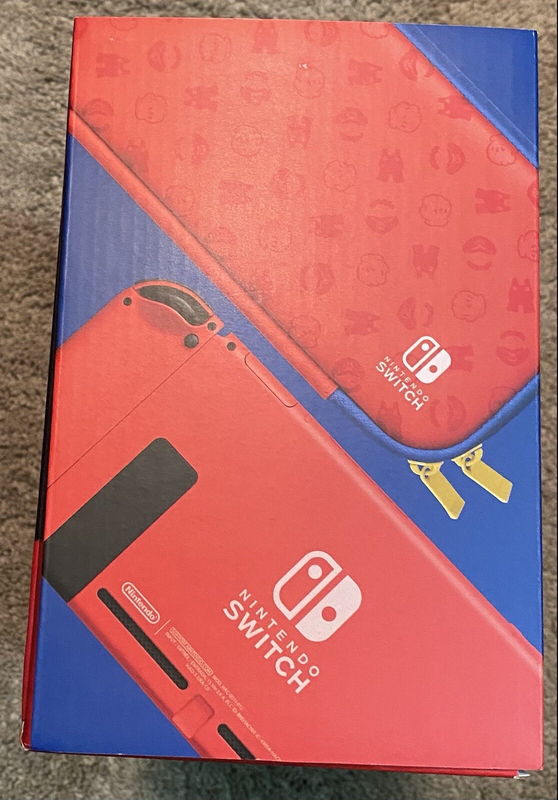 Limited Edition Nintendo Switch Mario Red & Blue Edition In-Hand