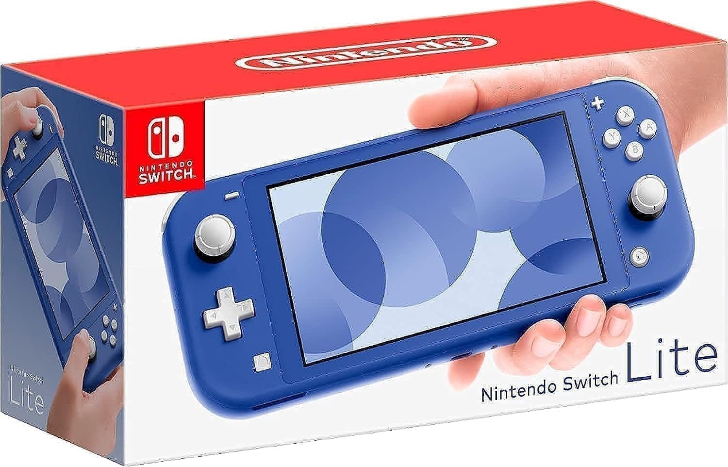 Nintendo Switch Lite HDHSBBZAA Handheld Video Game Console Blue 5.5” Touchscreen