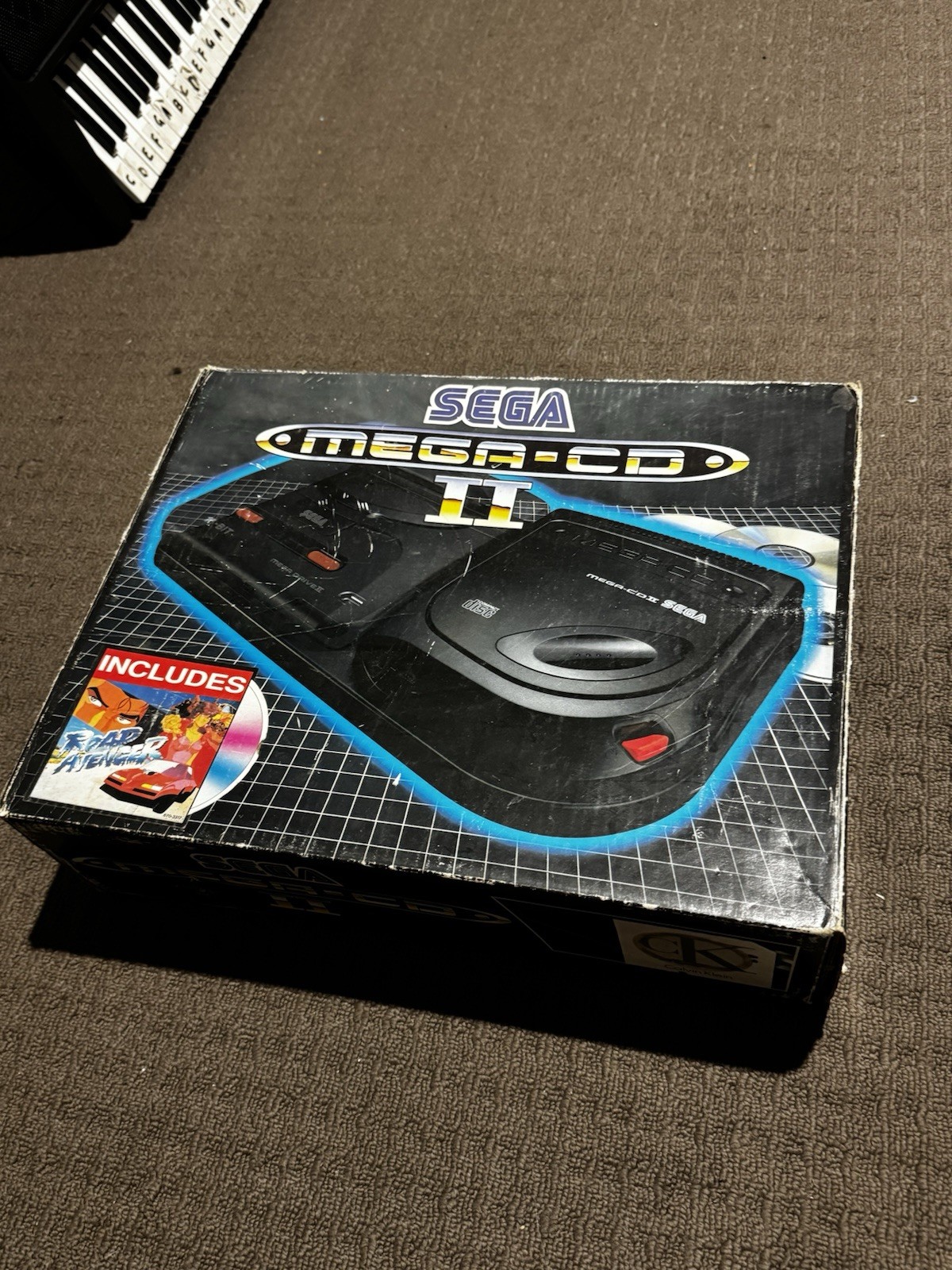 SEGA Mega-CD II 2 Game Console with Box (PAL) TESTED WORKING