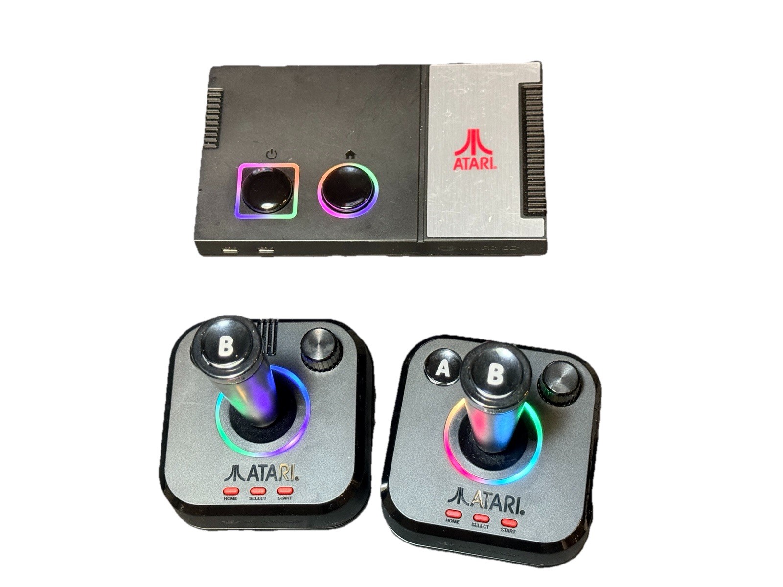 Atari My Arcade Gamestation Pro DGUNL_7012 Gaming Console & 2 Controllers Works