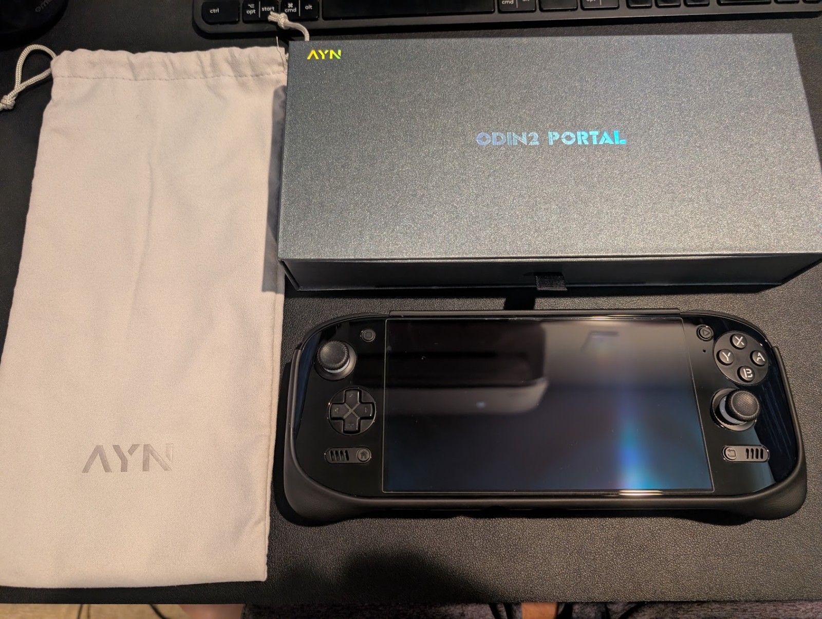 Ayn Odin 2 Portal Max 16GB RAM, 1TB Storage Black With Accessories