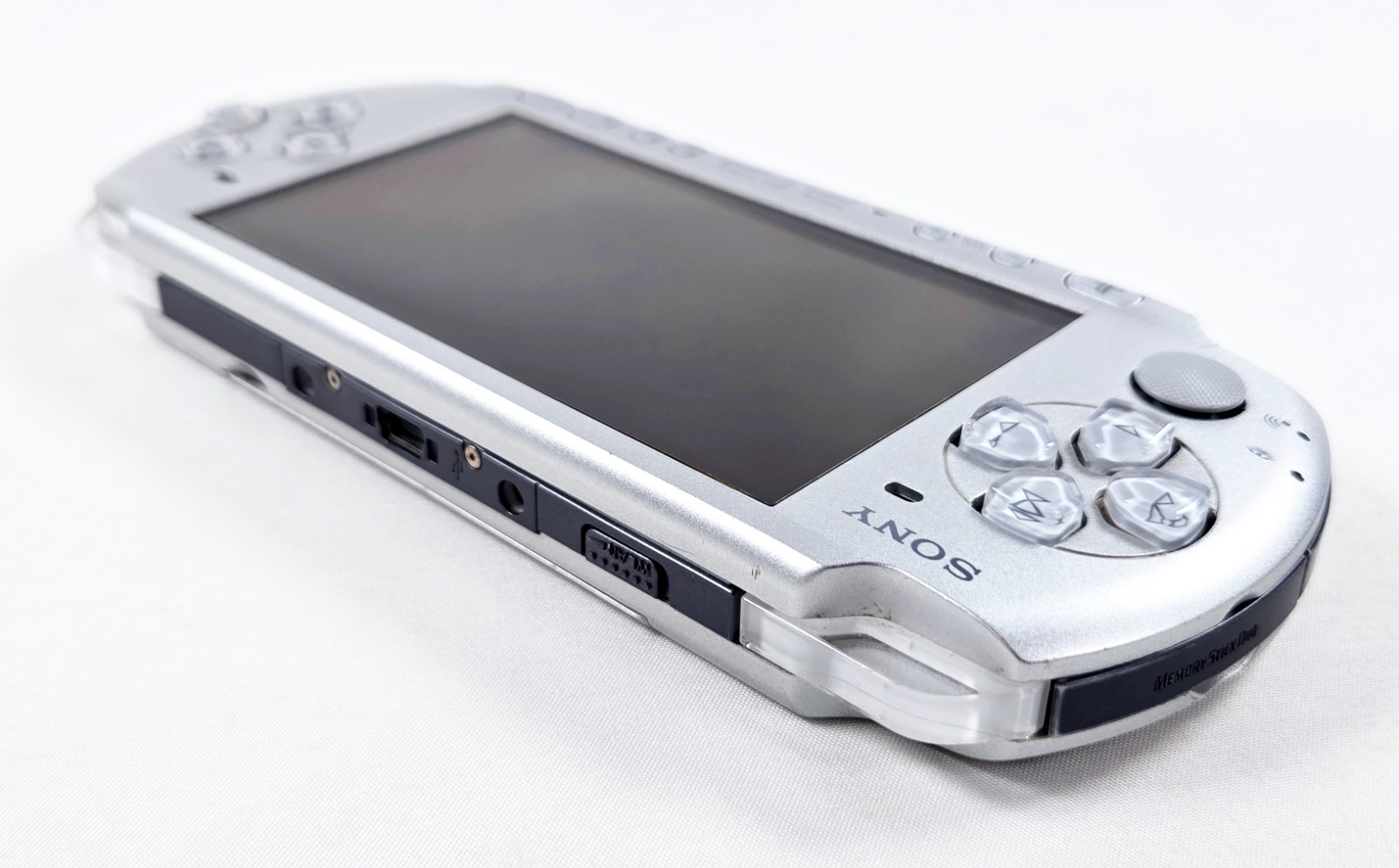 PSP 3000 MYSTIC SILVER CONSOLE Authentic Sony Japan Region Free Tested