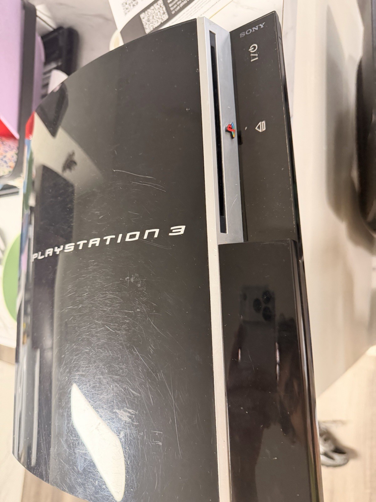 PS3 80GB TESTED NEW THERMAL PASTE