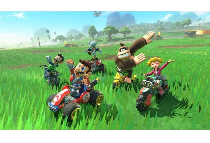 Nintendo Switch 2 Console Black Red Blue with Mario Kart World Game