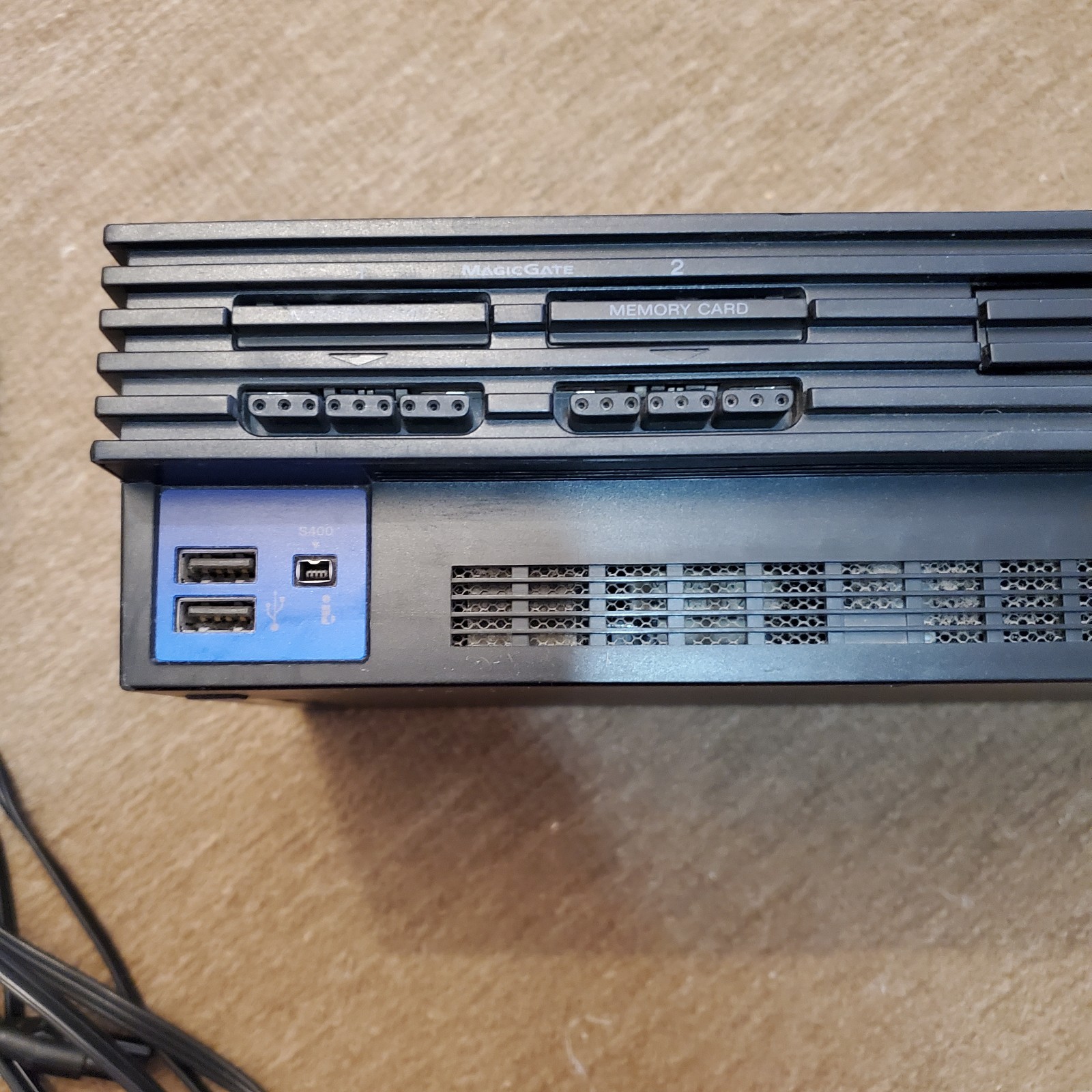 Sony PlayStation 2 Home Console w/Cables. Used See Photos. Working. Game. PS2.