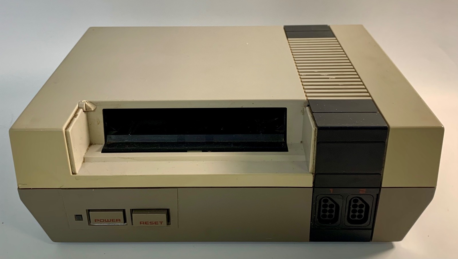 Nintendo NES NES-001 Console ~ Parts/Repair READ DESC, MISSING FRONT LID