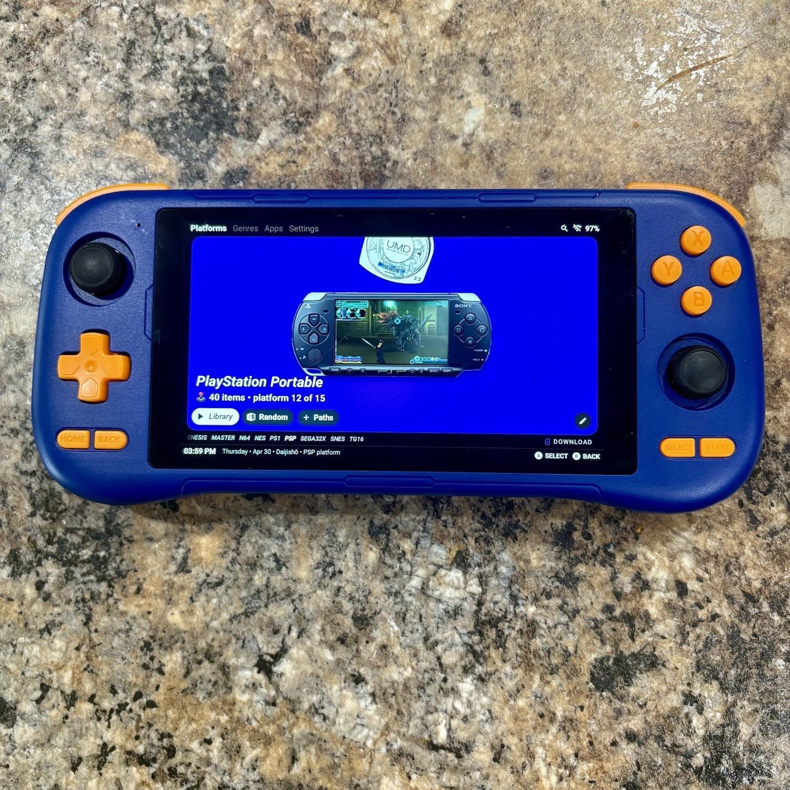 KinHank K56 – Gaming Handheld – 128GB + New 64GB Micro SD Card – Ready To Play