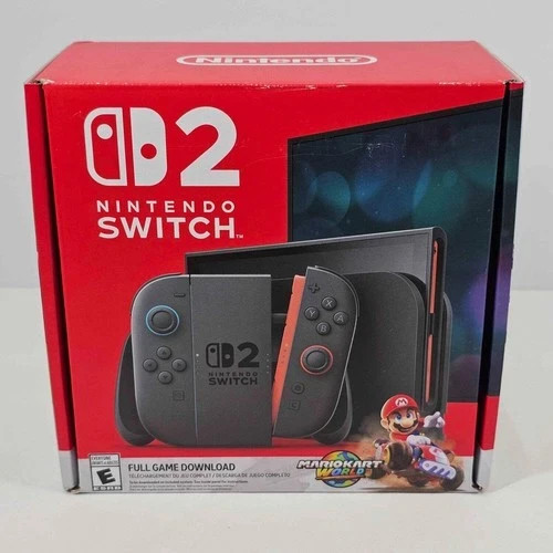 Nintendo Switch 2 Console Mario Kart Open Box New