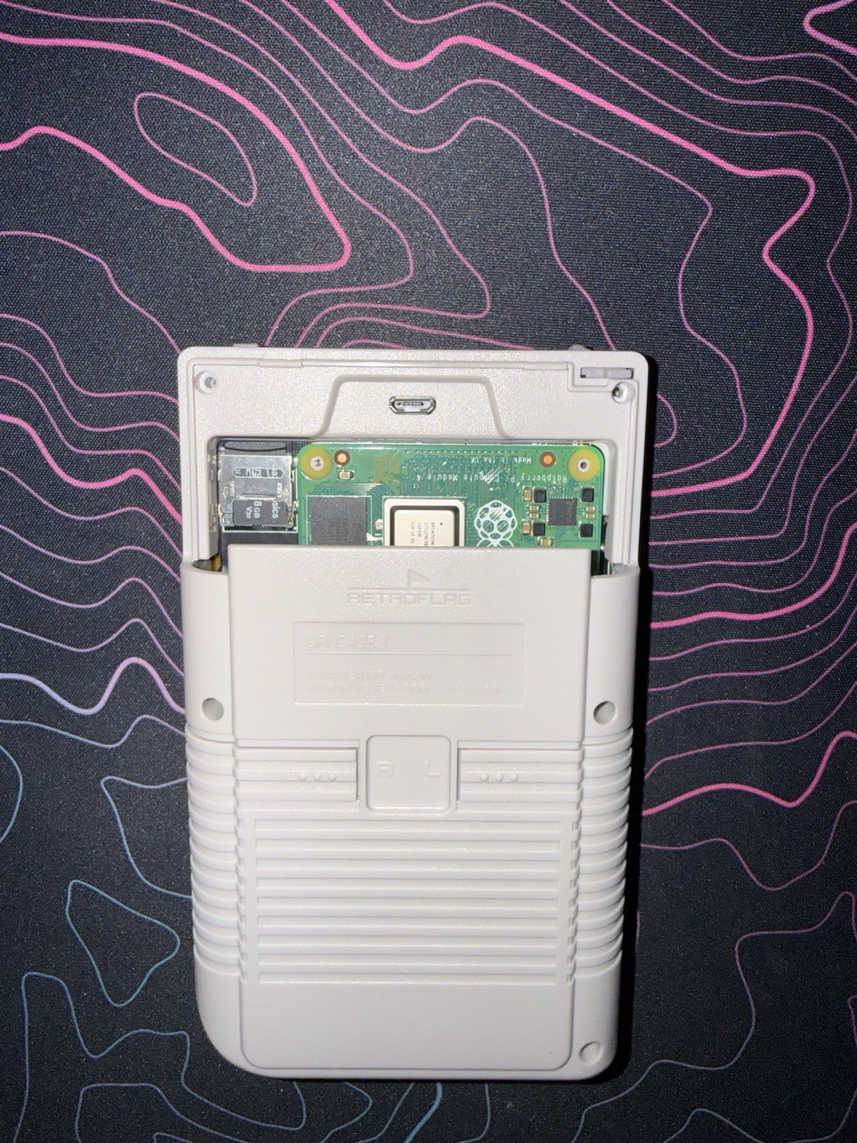 Retroflag GPi CASE 2 with Raspberry Pi CM4, 128GB SD Card, Recalbox Installed