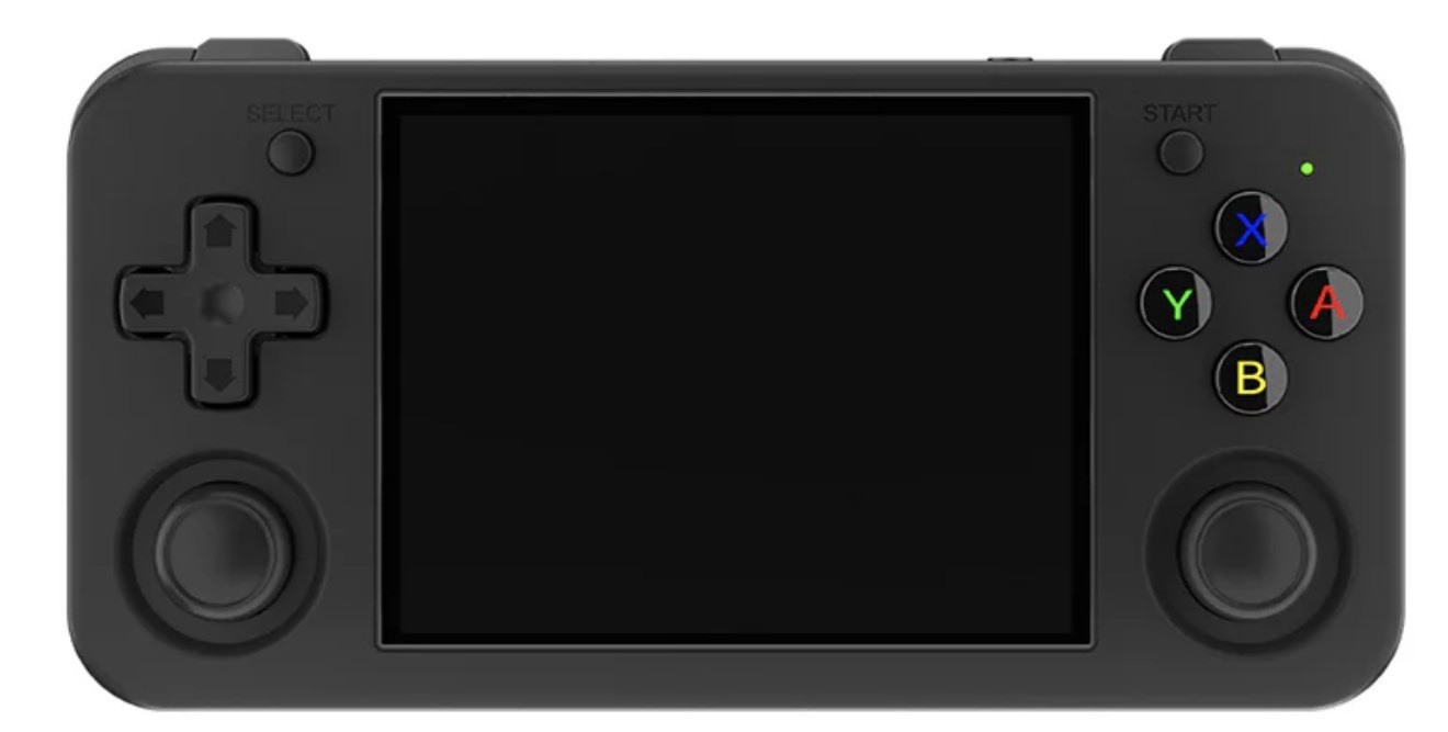 Anbernic RG35XXH Handheld | 256GB Knulli Scarab | Power On & Play | Black