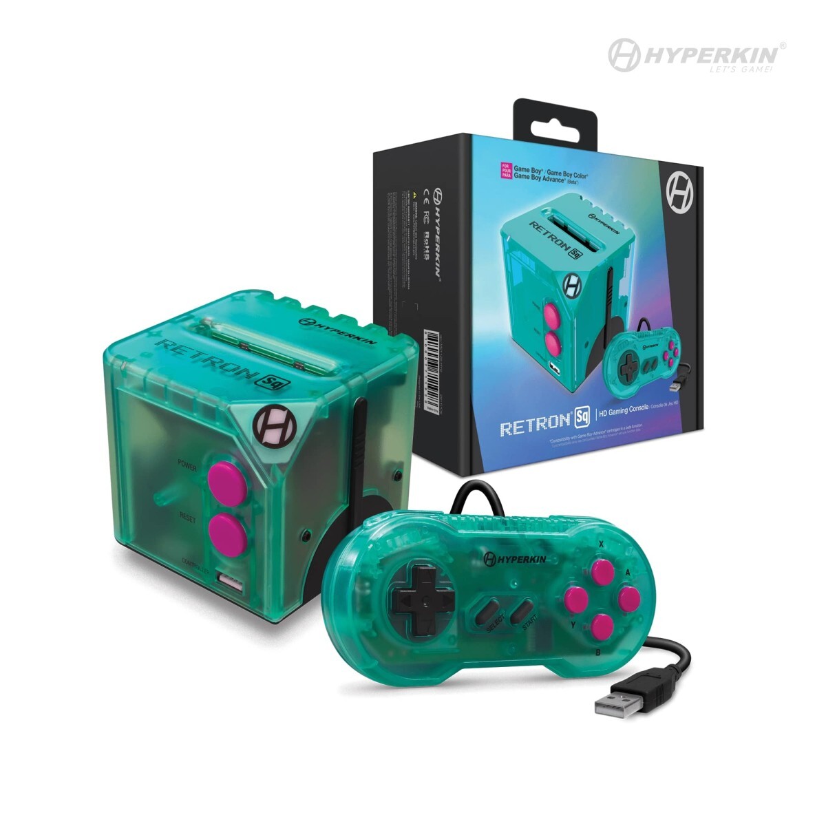 Hyperkin Retron Sq HD Gaming Console Game Boy, Game Boy Color and Advance Games