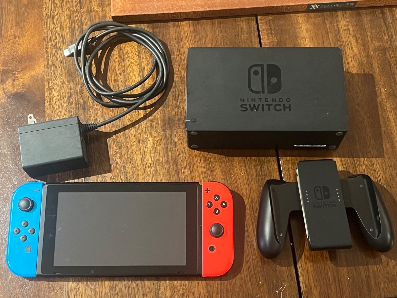 Nintendo Switch 32GB Handheld Console with dock and accessories