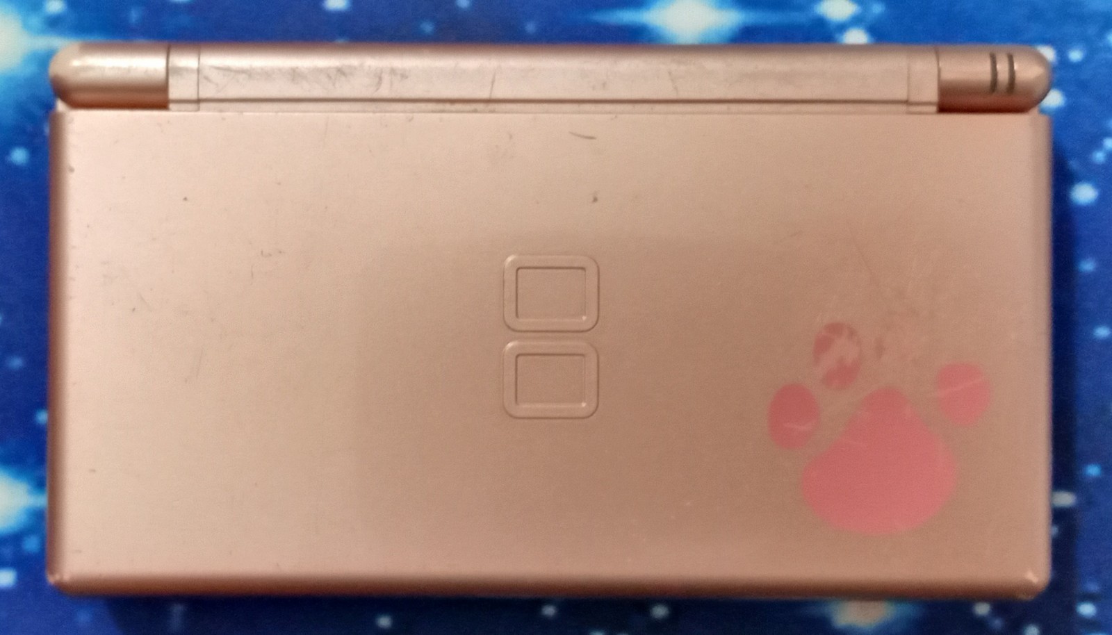 Nintendo DS Lite Metallic Rose CONSOLE ONLY FOR PARTS OR REPAIR [WORKING/READ DE
