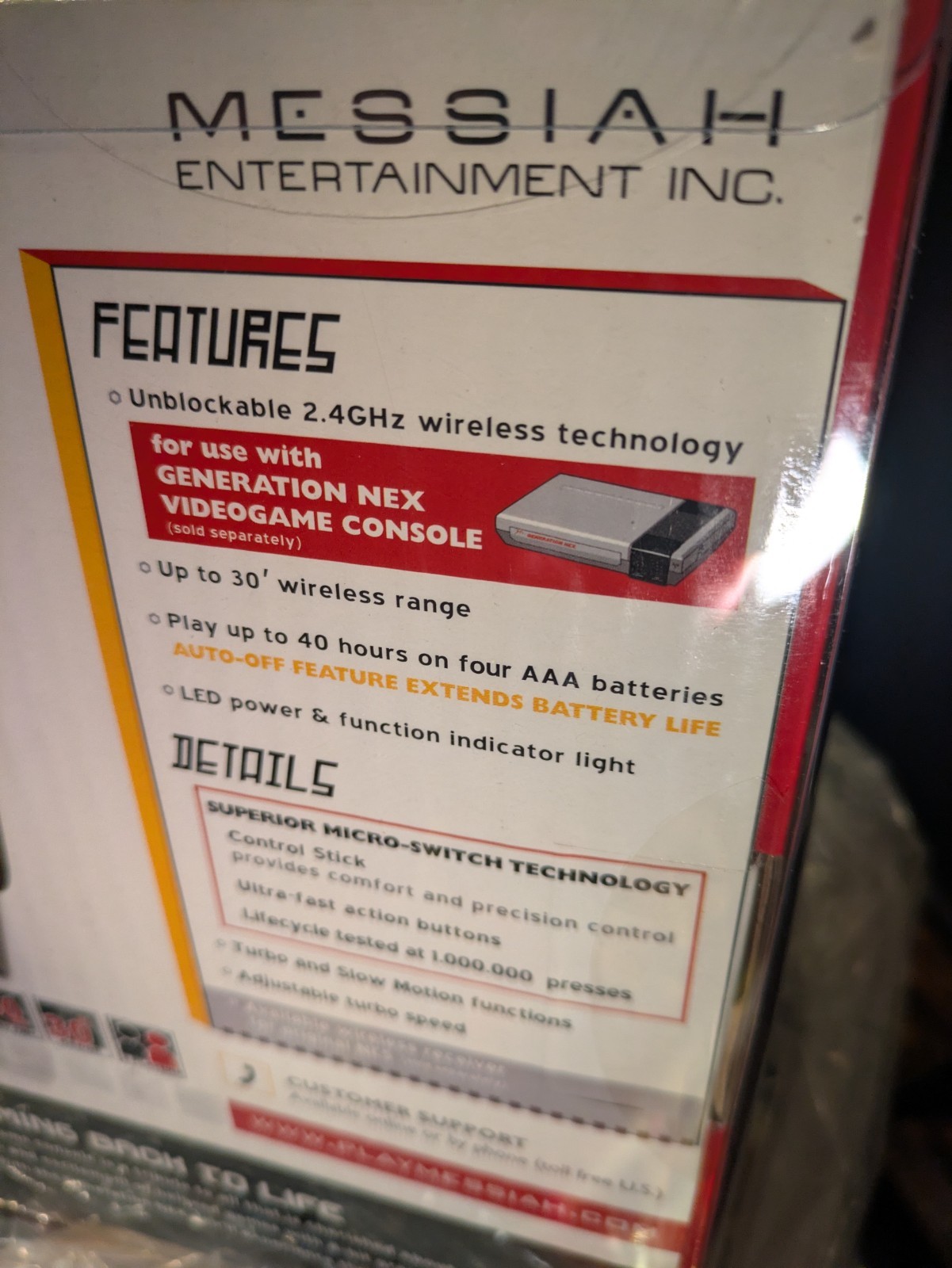 Messiah Generation NEX Wireless Arcade Stick – RARE – NEW NEVER OPENED