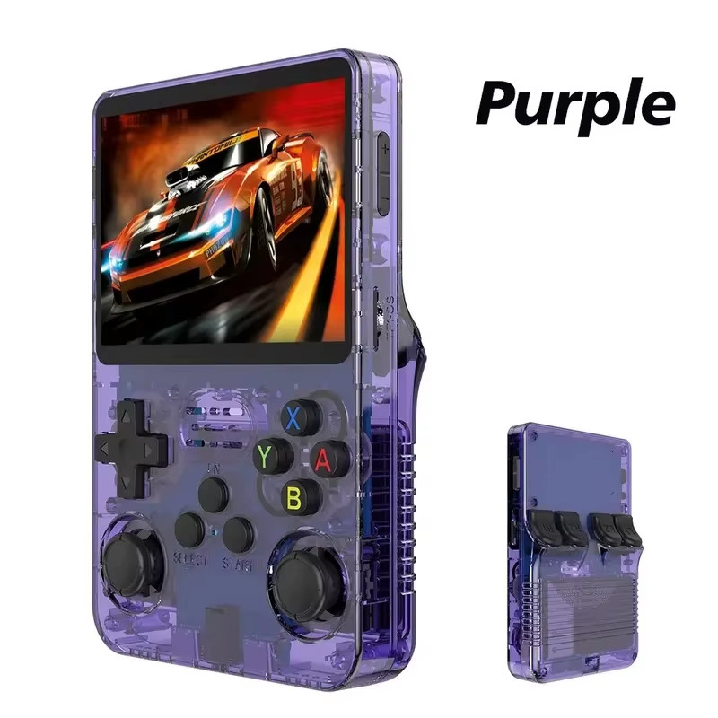 ARKOS R36S Retro Handheld Game Console with 3.5-Inch IPS Screen and 64GB/128GB S