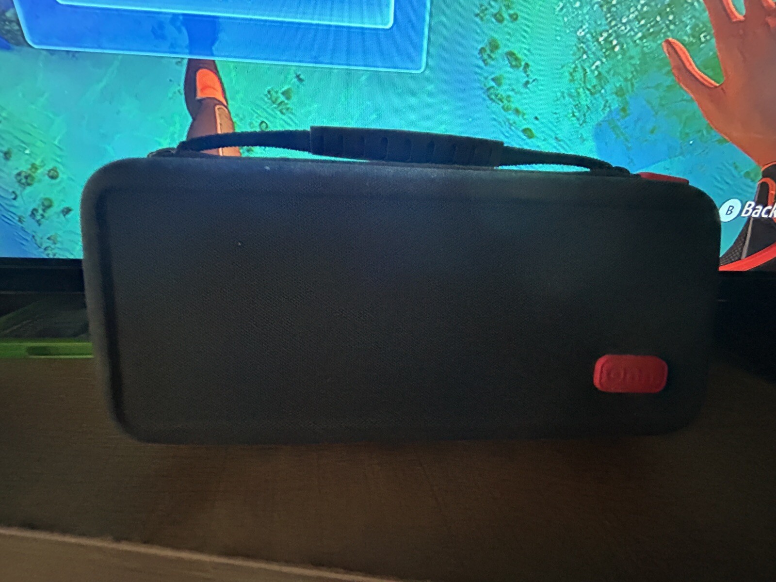 Nintendo Switch OLED W/ Original Box And Tears Of the kingdom Game+Storage Case