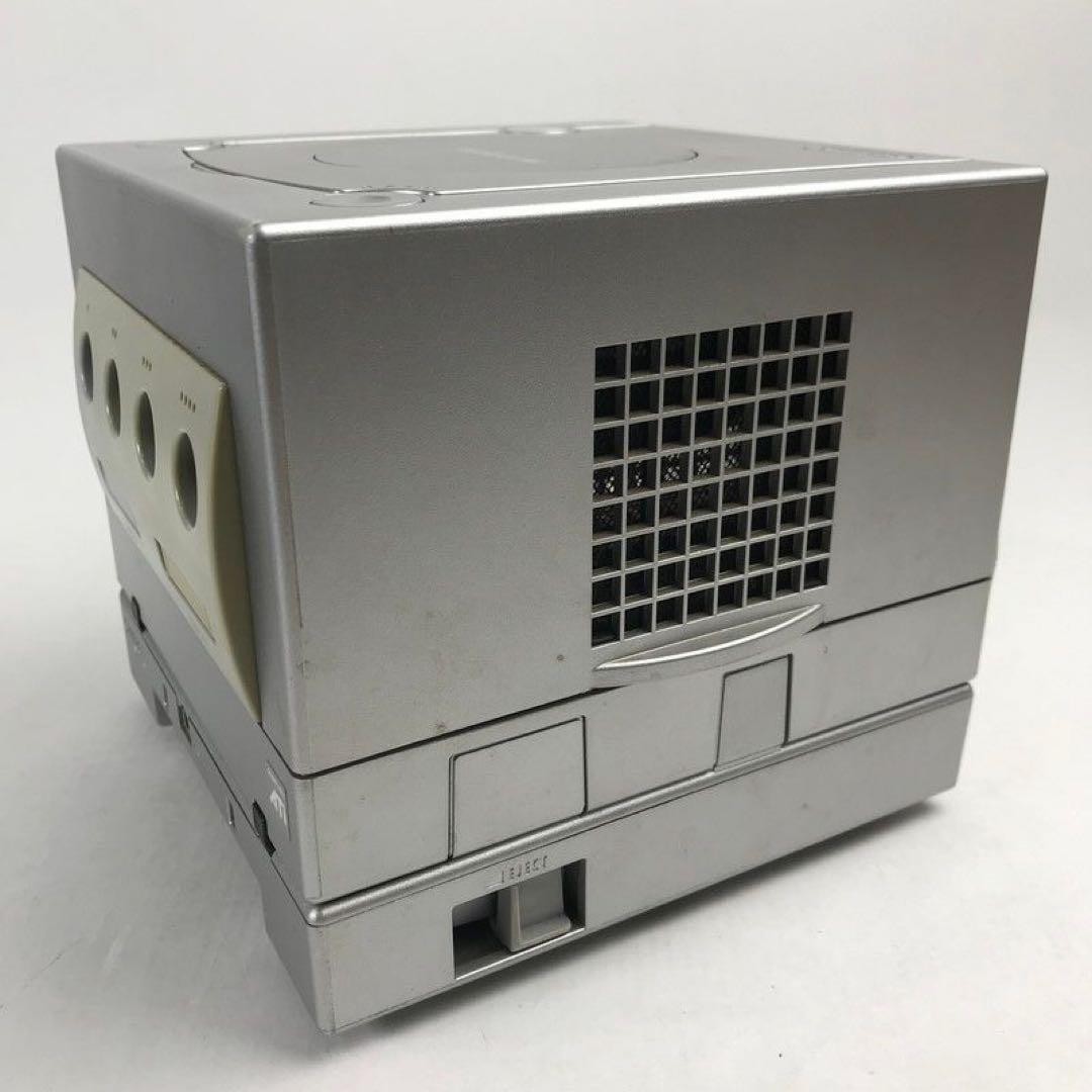 Nintendo GameCube Enjoy Plus Pack Silver Console Mem Card Controller Tested #91