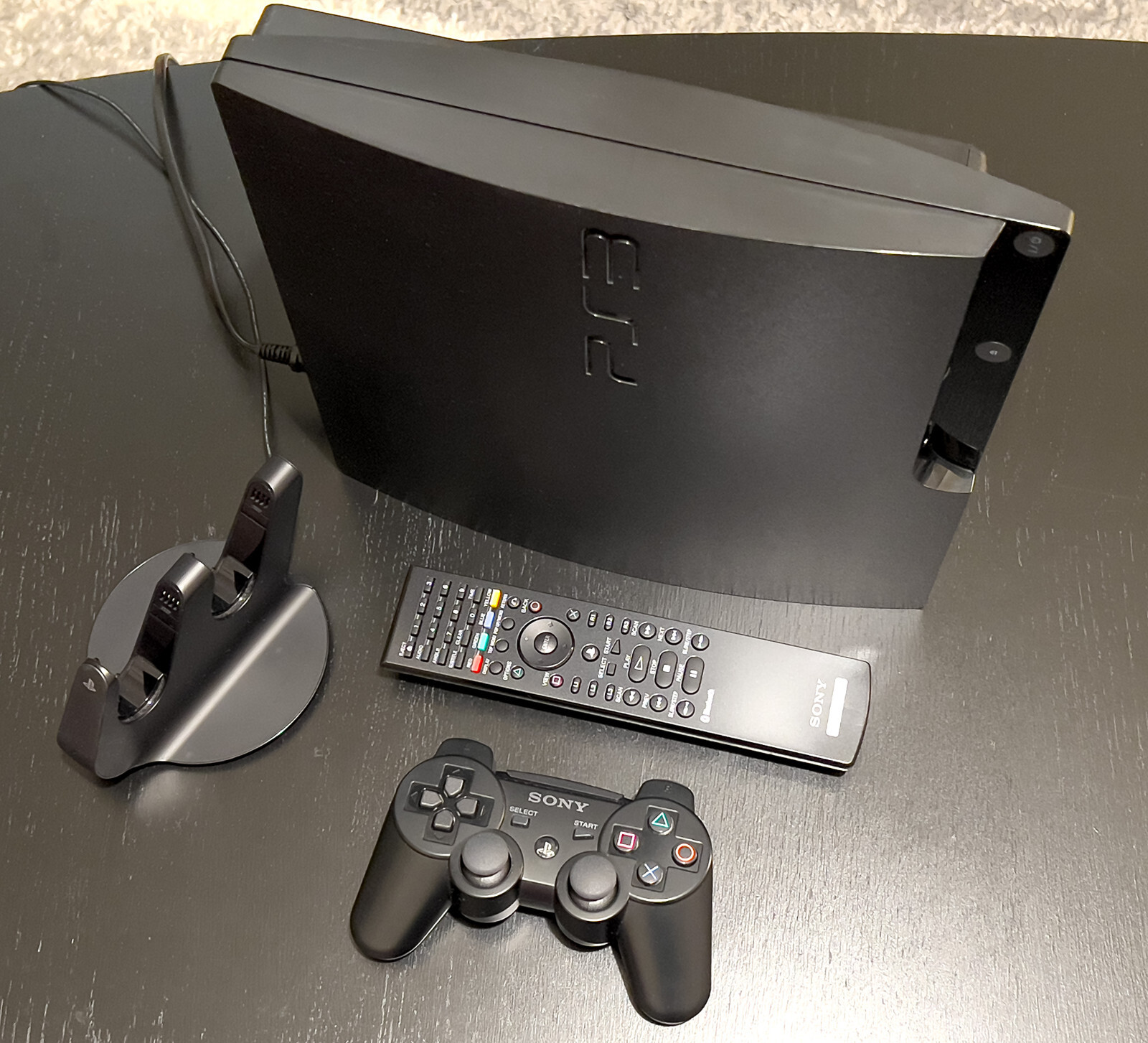 Bundle: PS3 (Sony PS3 Slim 160GB) + Sony PlayStation VR Headset with Extras
