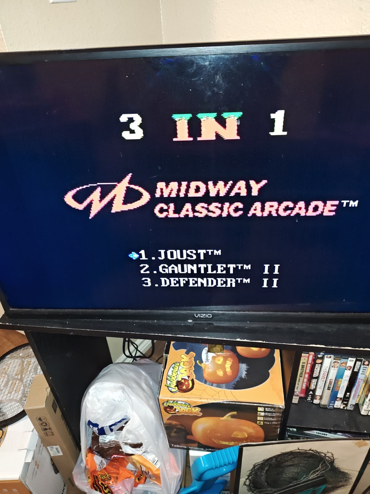 Midway Classic Arcade Classics Vol 1 Plug Play TV Joust, Gauntlet & Defender