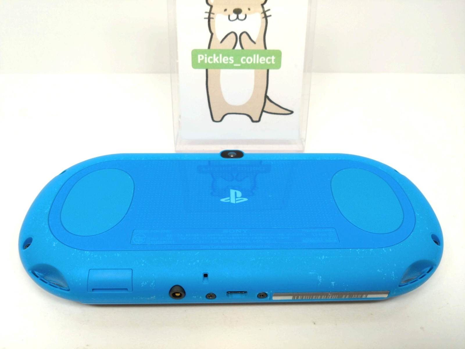 Sony PS Vita Aqua Blue PCH-2000 ZA23 w/16GB USB Wi-Fi PSV Slim Tested 0605G