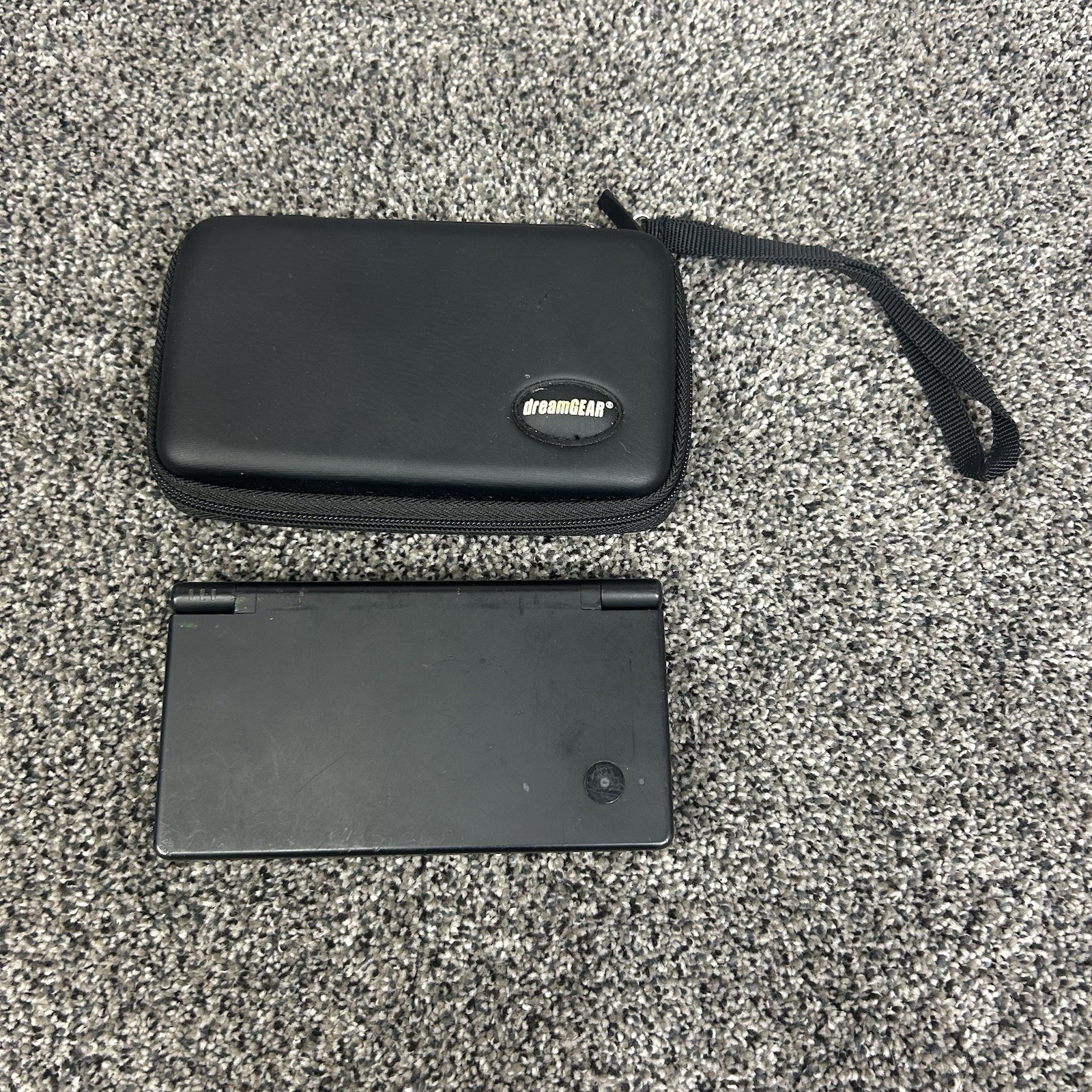 Authentic Nintendo DSi Black Handheld Console TWL-001 Parts/Repair Sold As Is