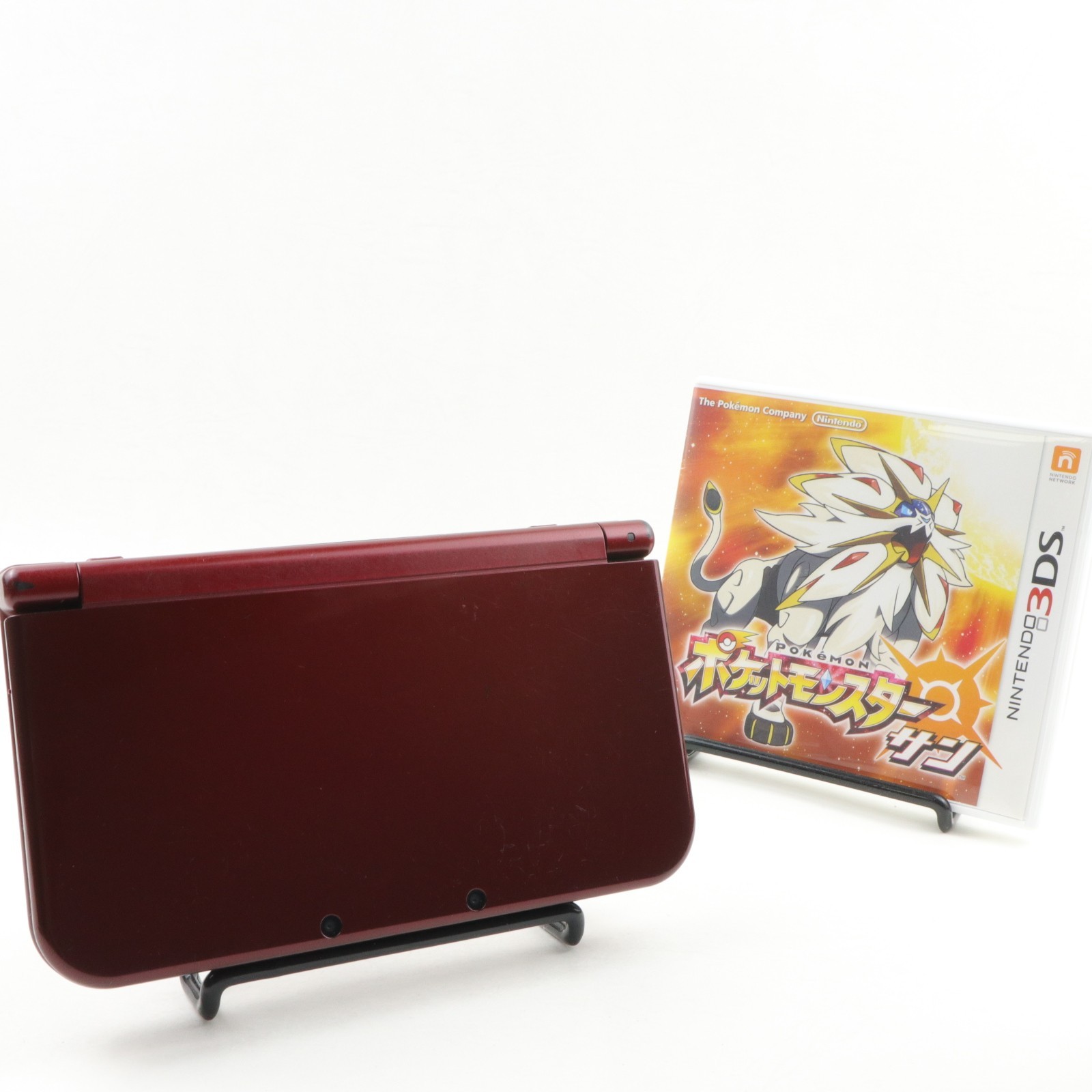 New Nintendo 3DS LL XL Console Dual IPS Metallic Red Excellent / Region Free