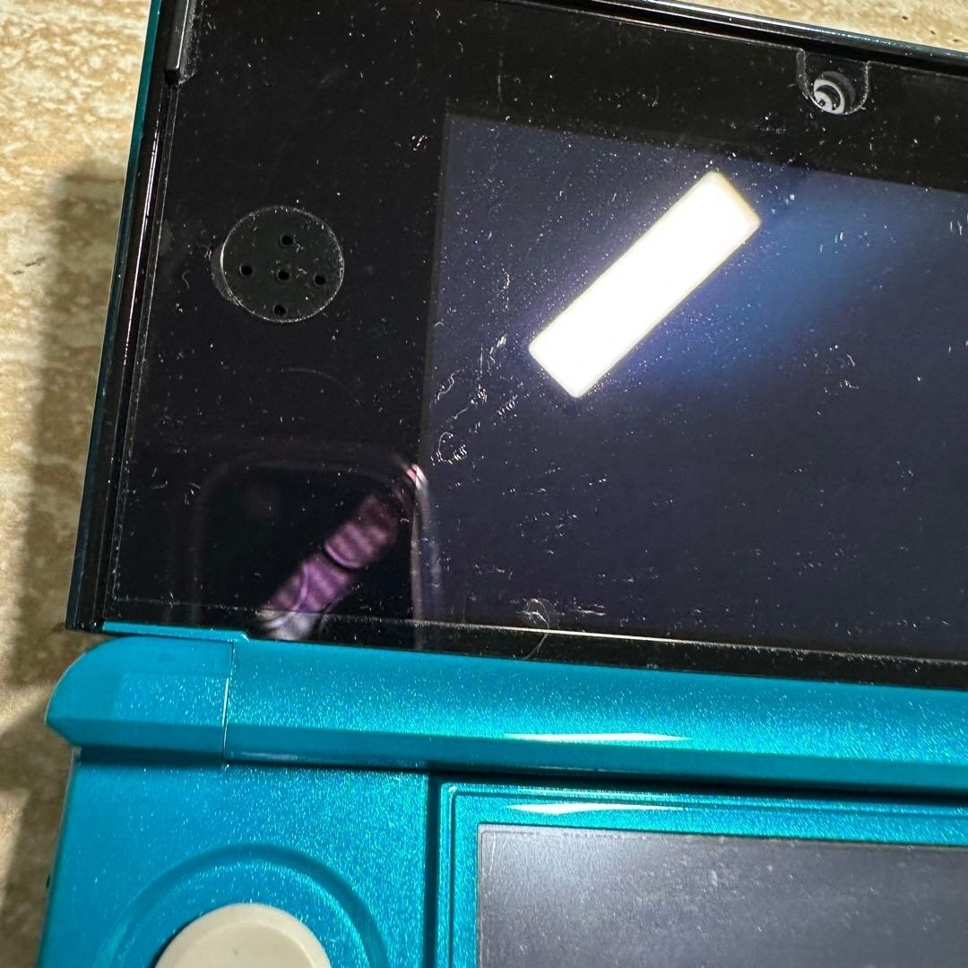 Nintendo 3DS Aqua Blue Console Boxed Complete Set 6572