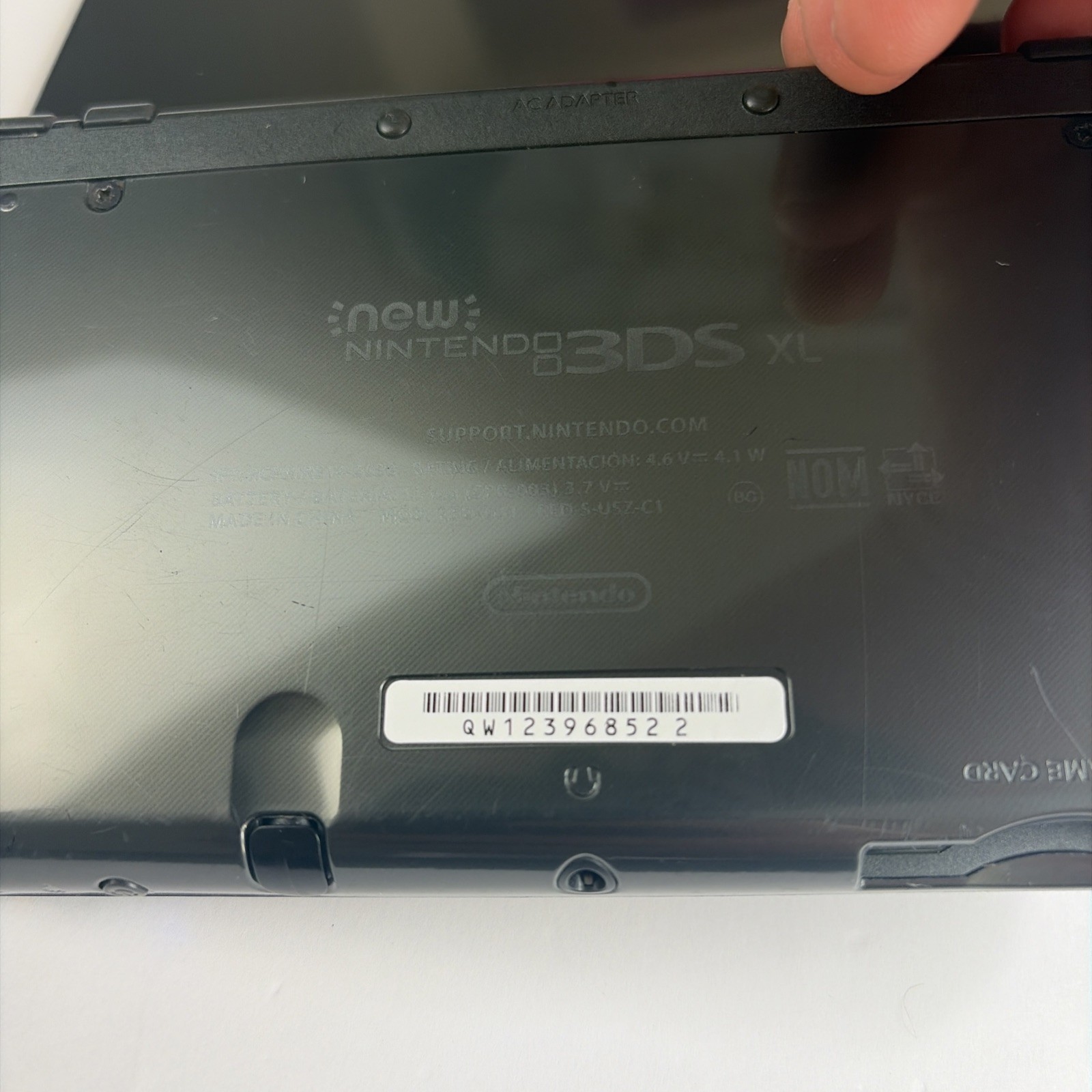 Nice! New Nintendo 3DS XL Gray Black Console Charger Stylus US Version