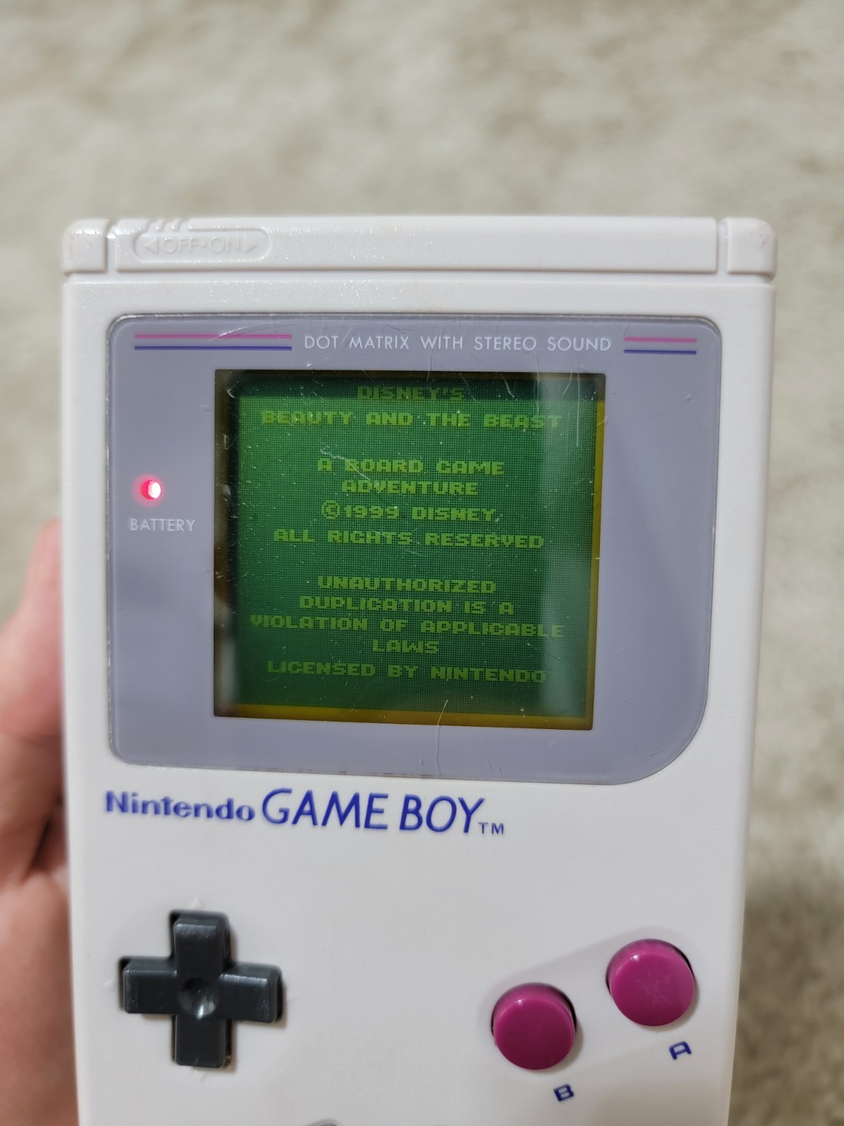 Nintendo Gameboy DMG-01 Console System w/ 2 Games OEM Tested Working