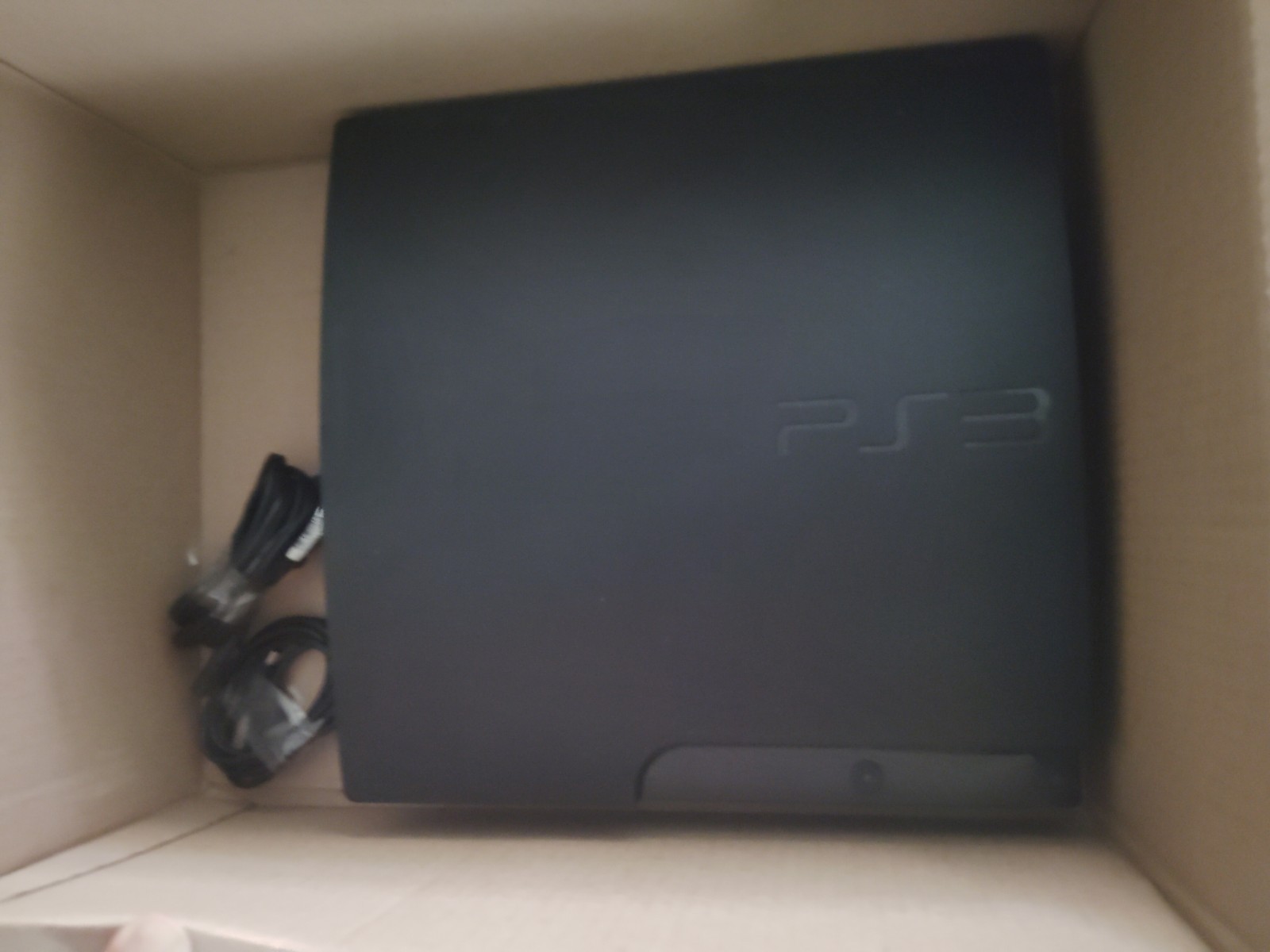 Sony PlayStation 3 Slim PS3 160GB Console HDMI + Power Cable+games