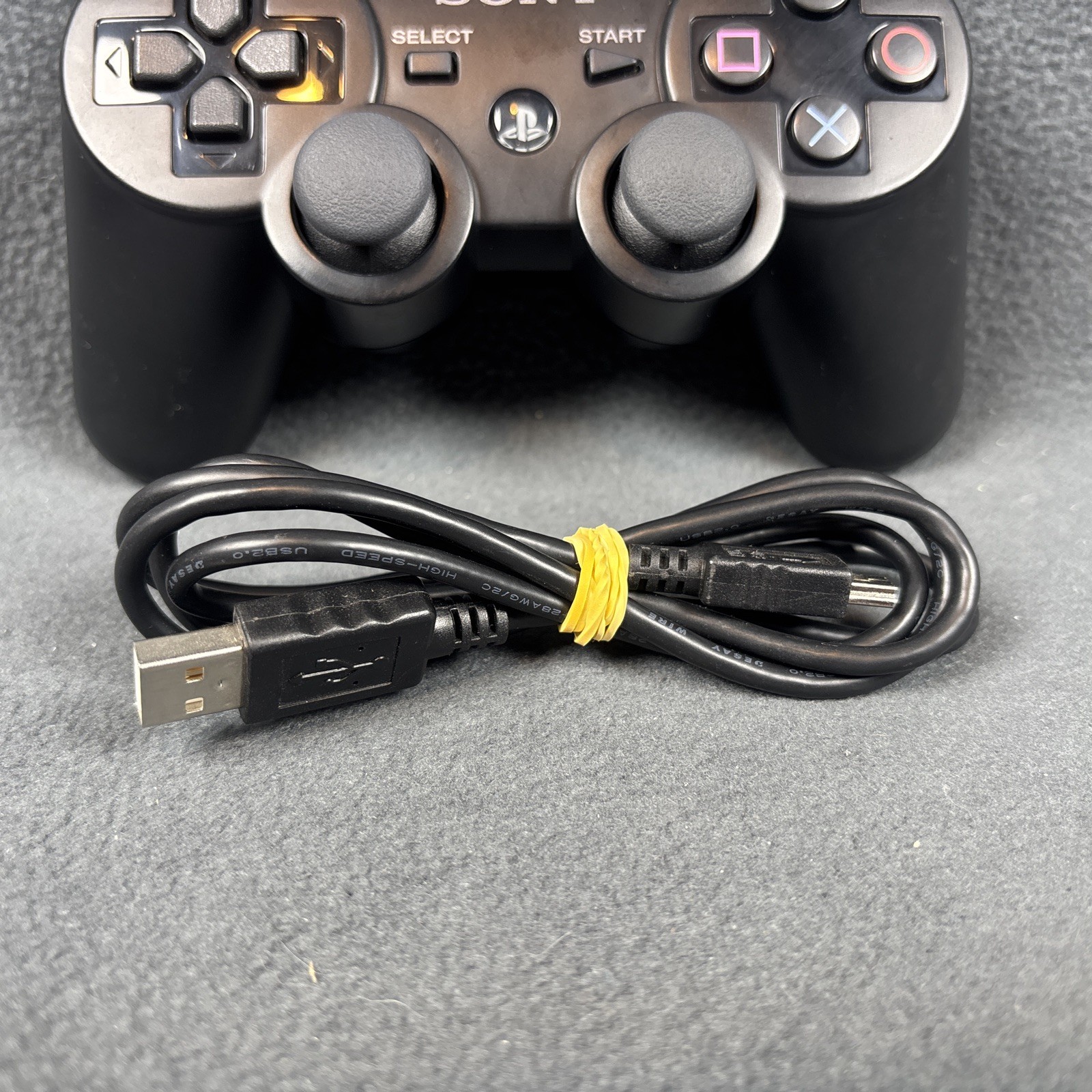 PlayStation 3 FAT 80GB CECHL-01 Console w/ Controller & Cords – Tested, Working