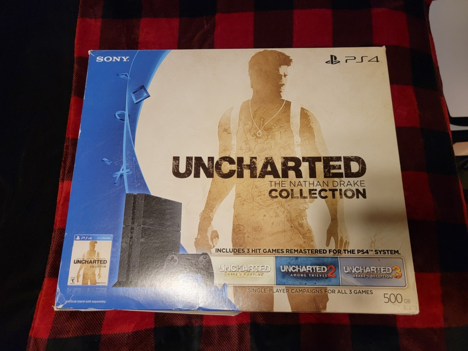 Sony PlayStation 4 Slim UNCHARTED: The Nathan Drake Collection Bundle 500GB…