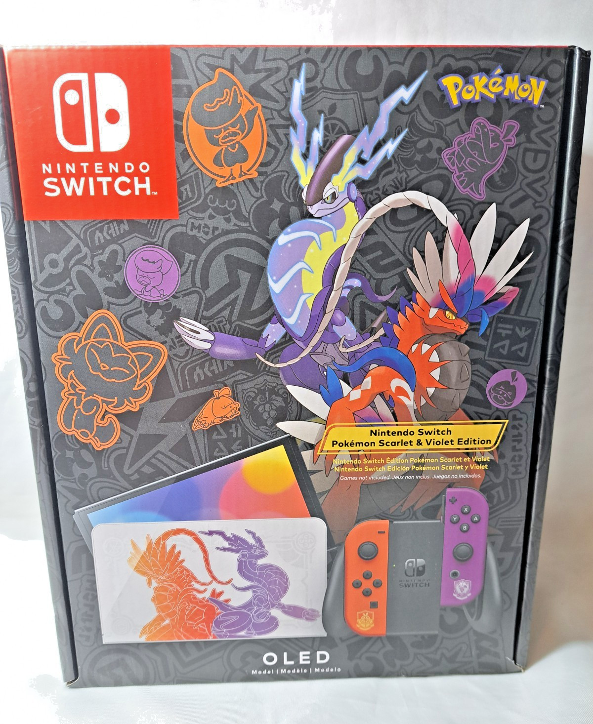 Nintendo Switch – OLED Model: Pokemon Scarlet and Violet Edition BRAND NEW
