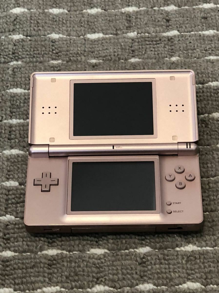 Nintendo DS Lite Metallic Rose Game Handheld System with Random Bonus Japan FS