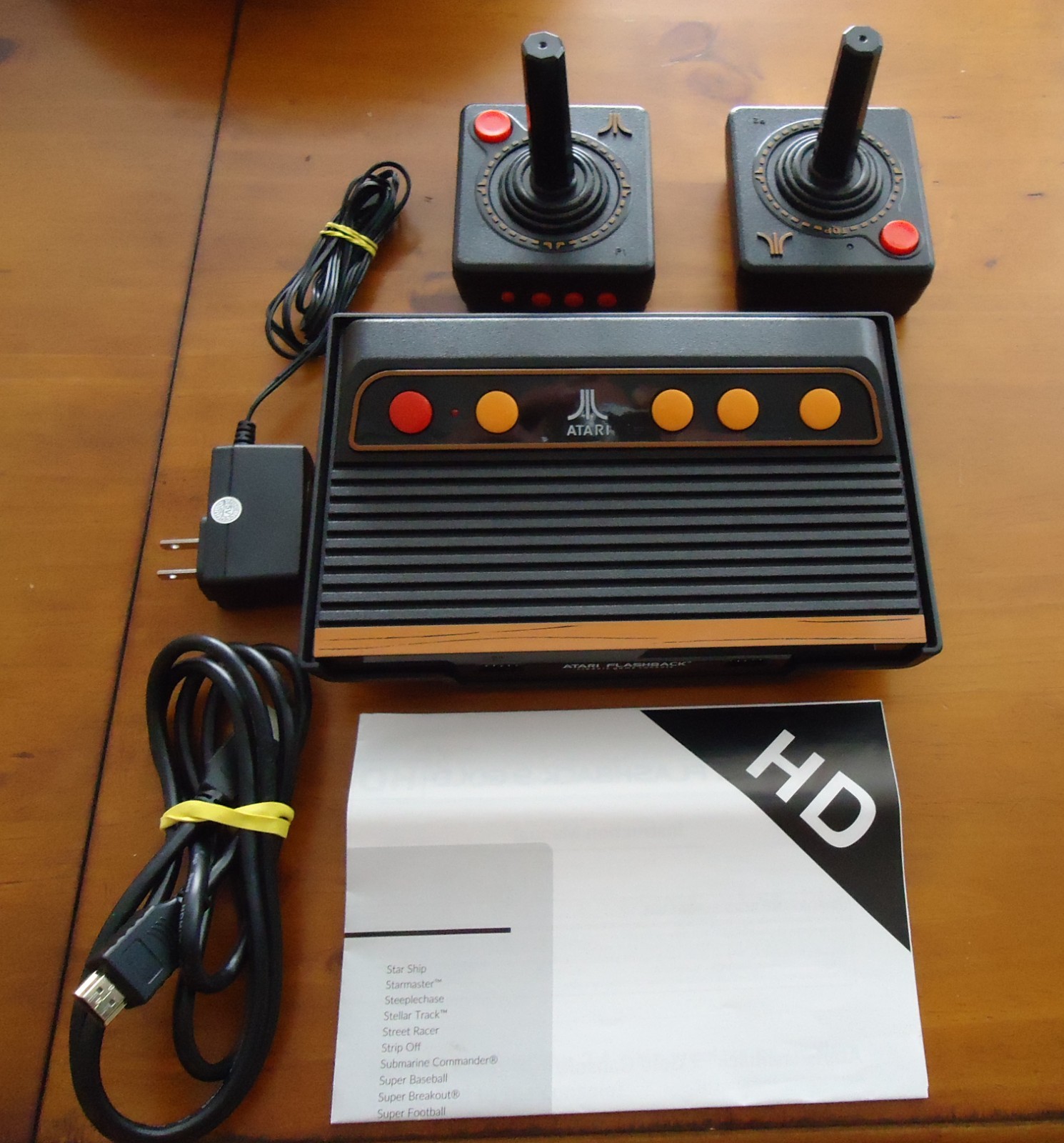 Atari Flashback 9 Gold HD Console w/ 120 Built-in Games – Tested Working