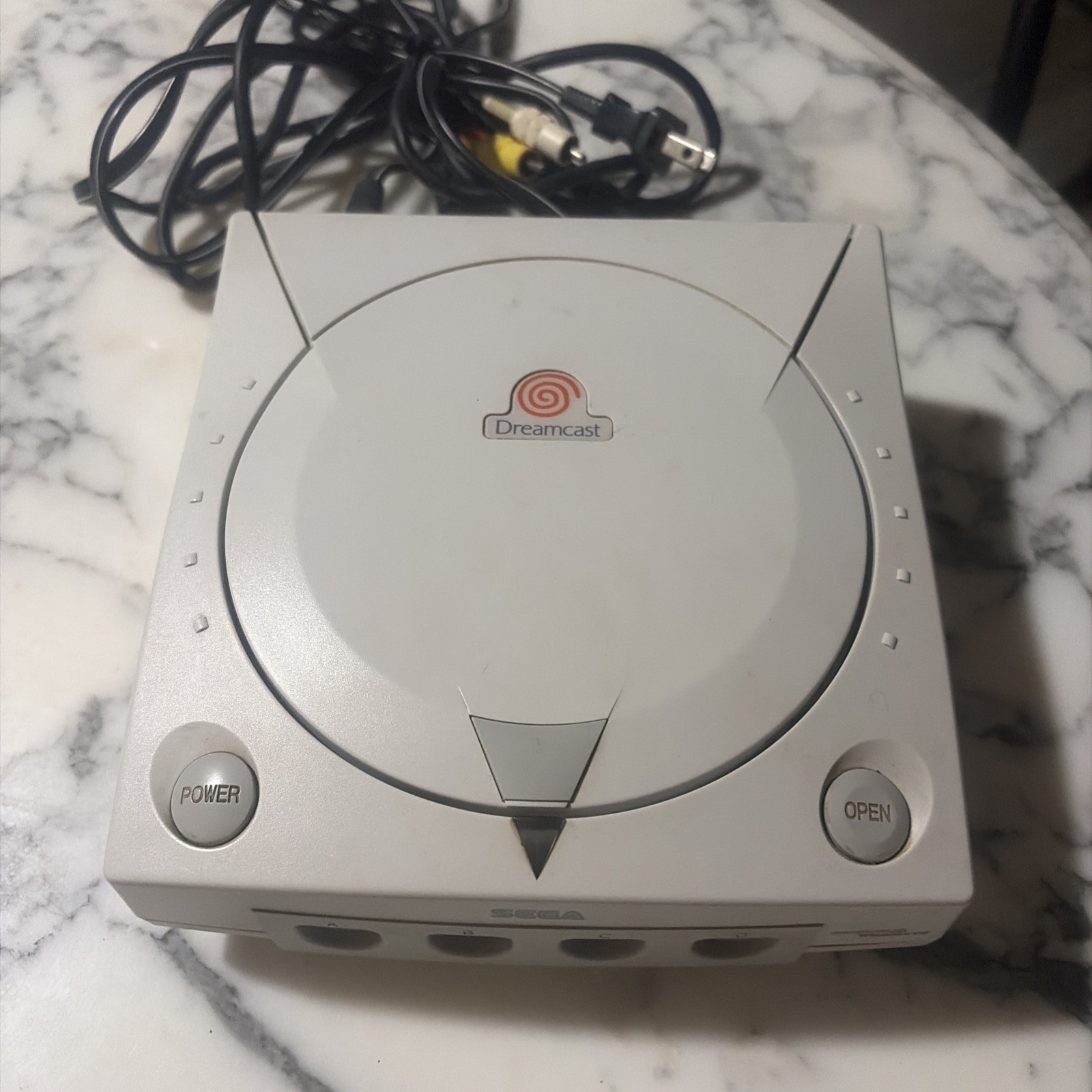 SEGA Dreamcast Launch Edition Home Console White Tested Console Only With Cords
