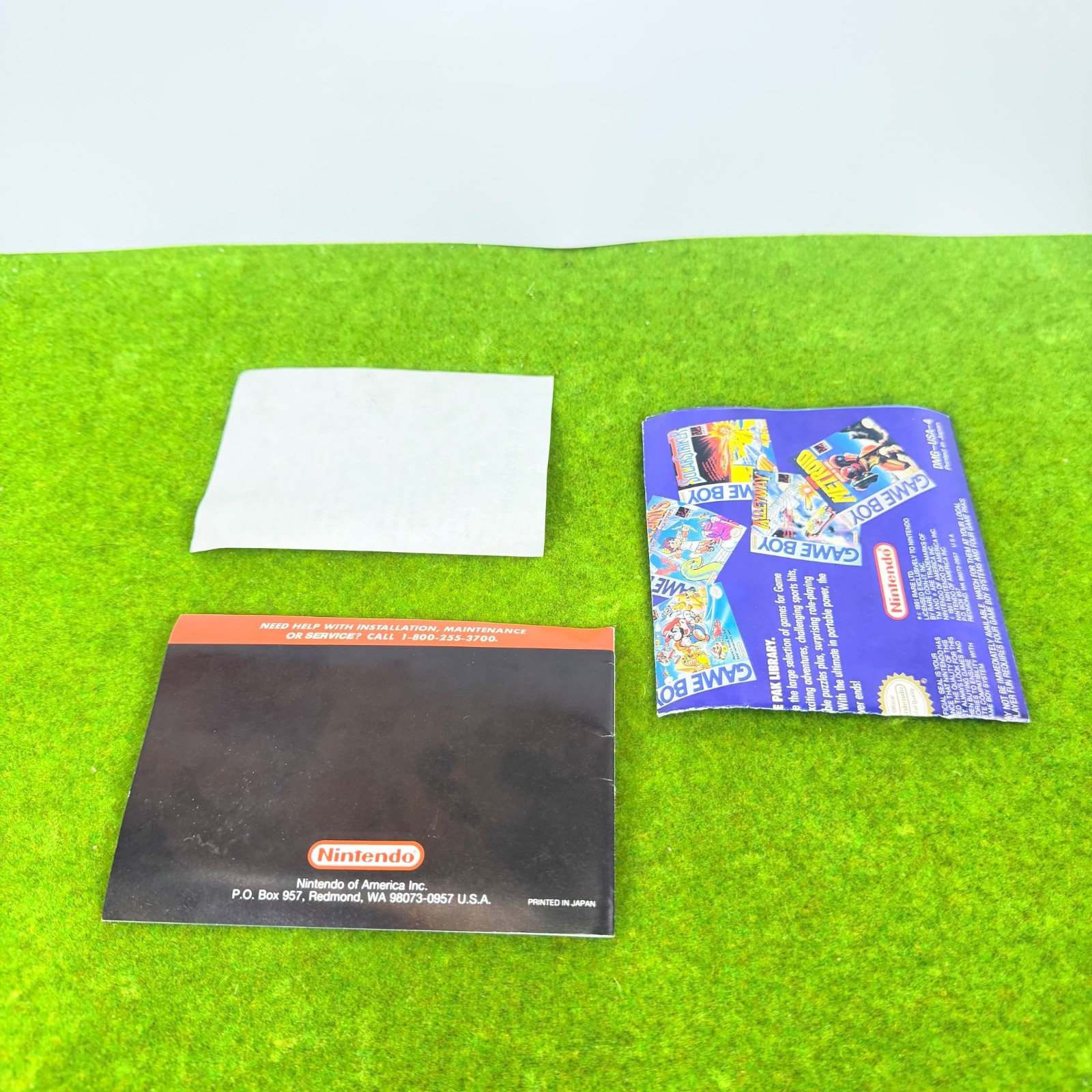 NINTENDO GAME BOY DMG-01 CONSOLE 💎 WITH BOXED MANUALS GREAT TESTED 🎁