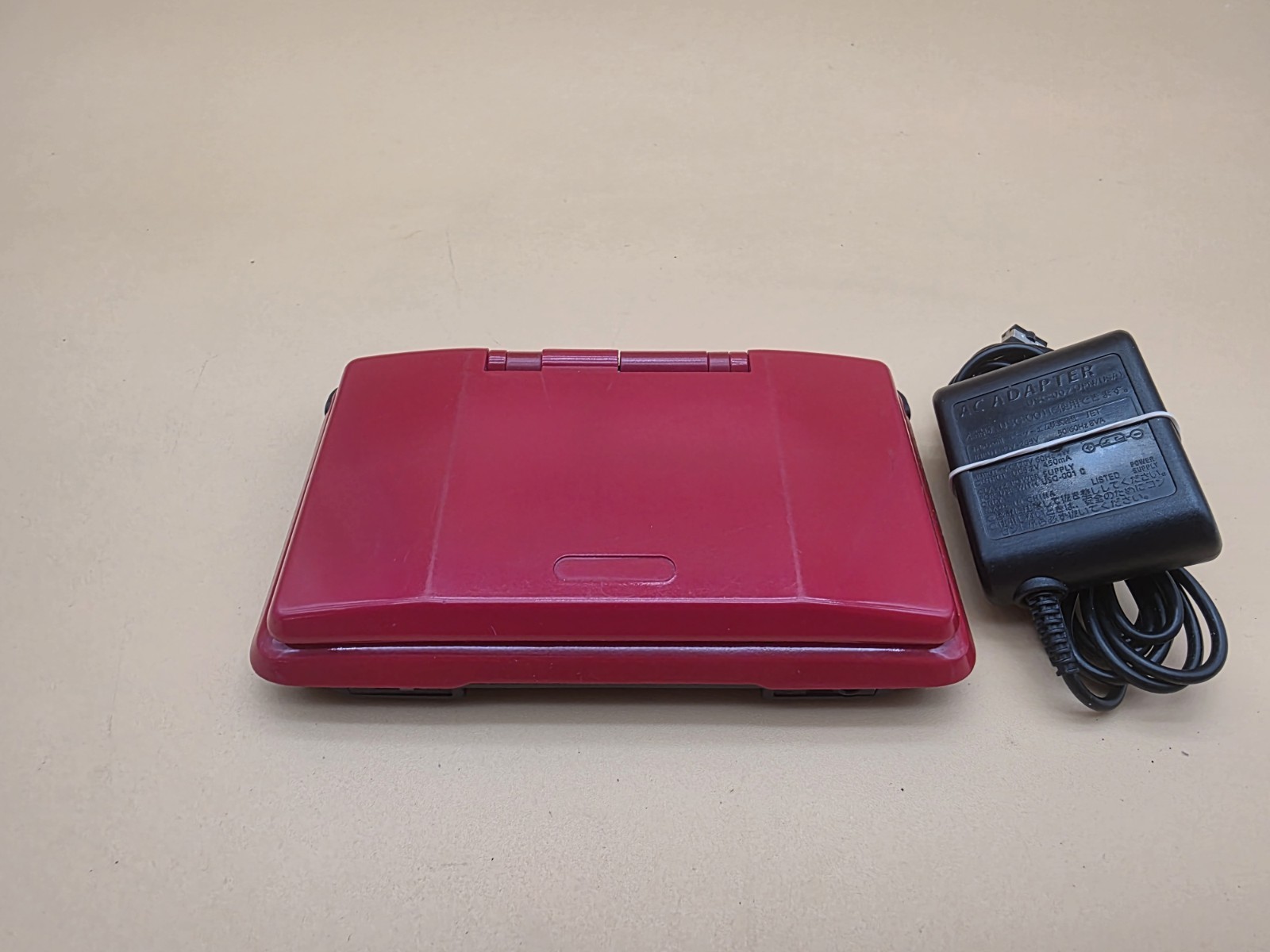 Nintendo DS Fat/Original NTR-001 Red – Tested With Charger Has Some Wear