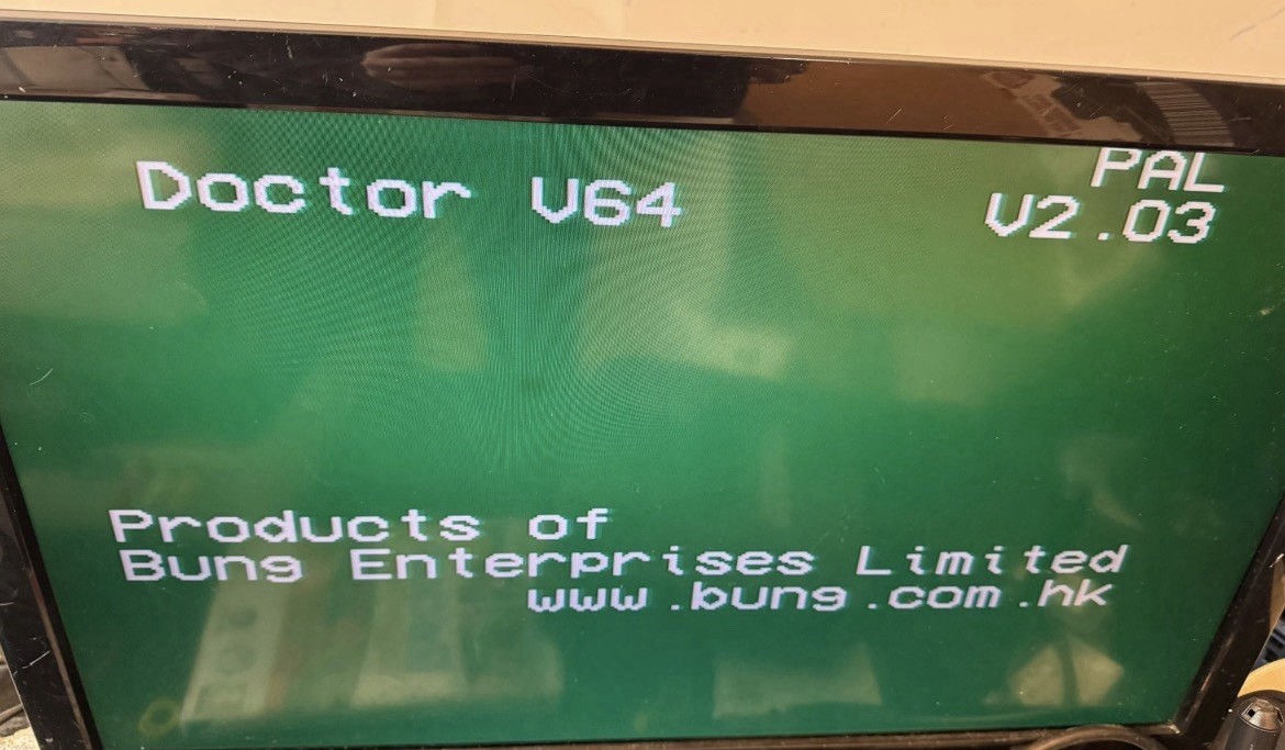 WORKING Doctor V64 Bung Development Unit with N64 WORKING