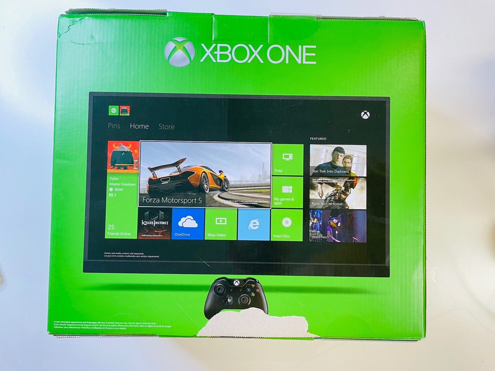 Microsoft 1540 Xbox One 500 GB Console Brand New Sealed Collector Item, Rare!
