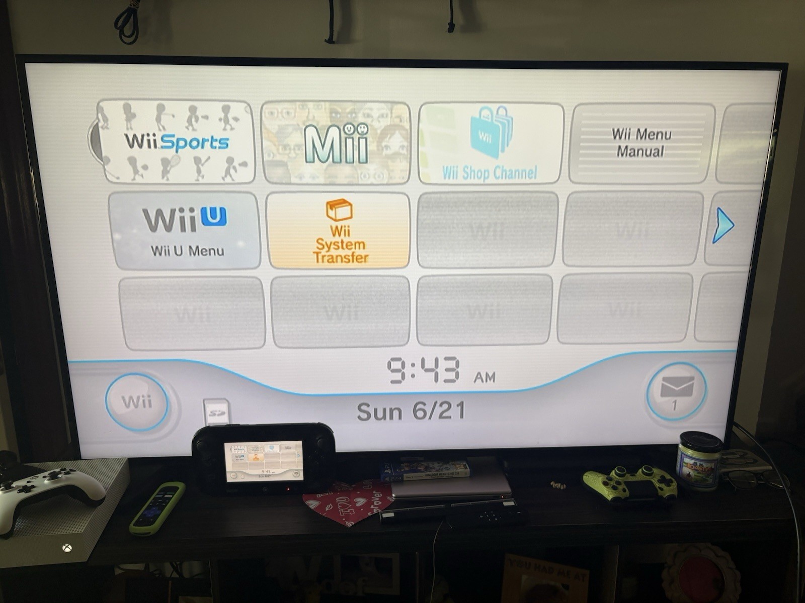 Wii U Console Black 32GB Complete Bundle! Quick Free Shipping Please Read L@@k