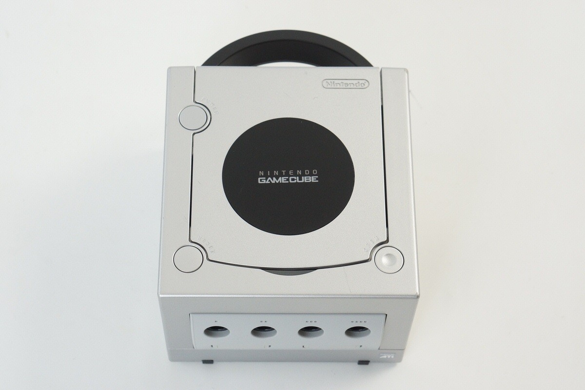 GameCube Silver Console System Boxed DOL-001 JP For Japan Game CD DNM10199731