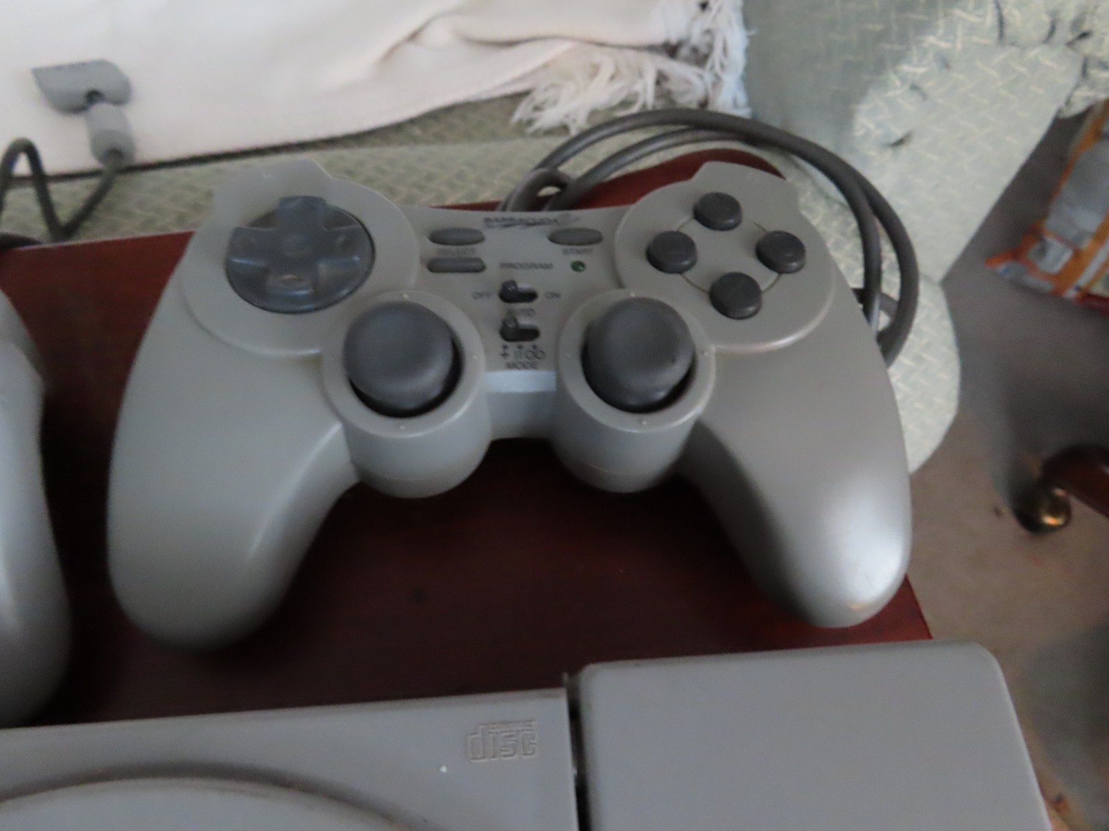 PlayStation Classic Mini Console w 2 Controllers and Monopoly Game UNTESTED