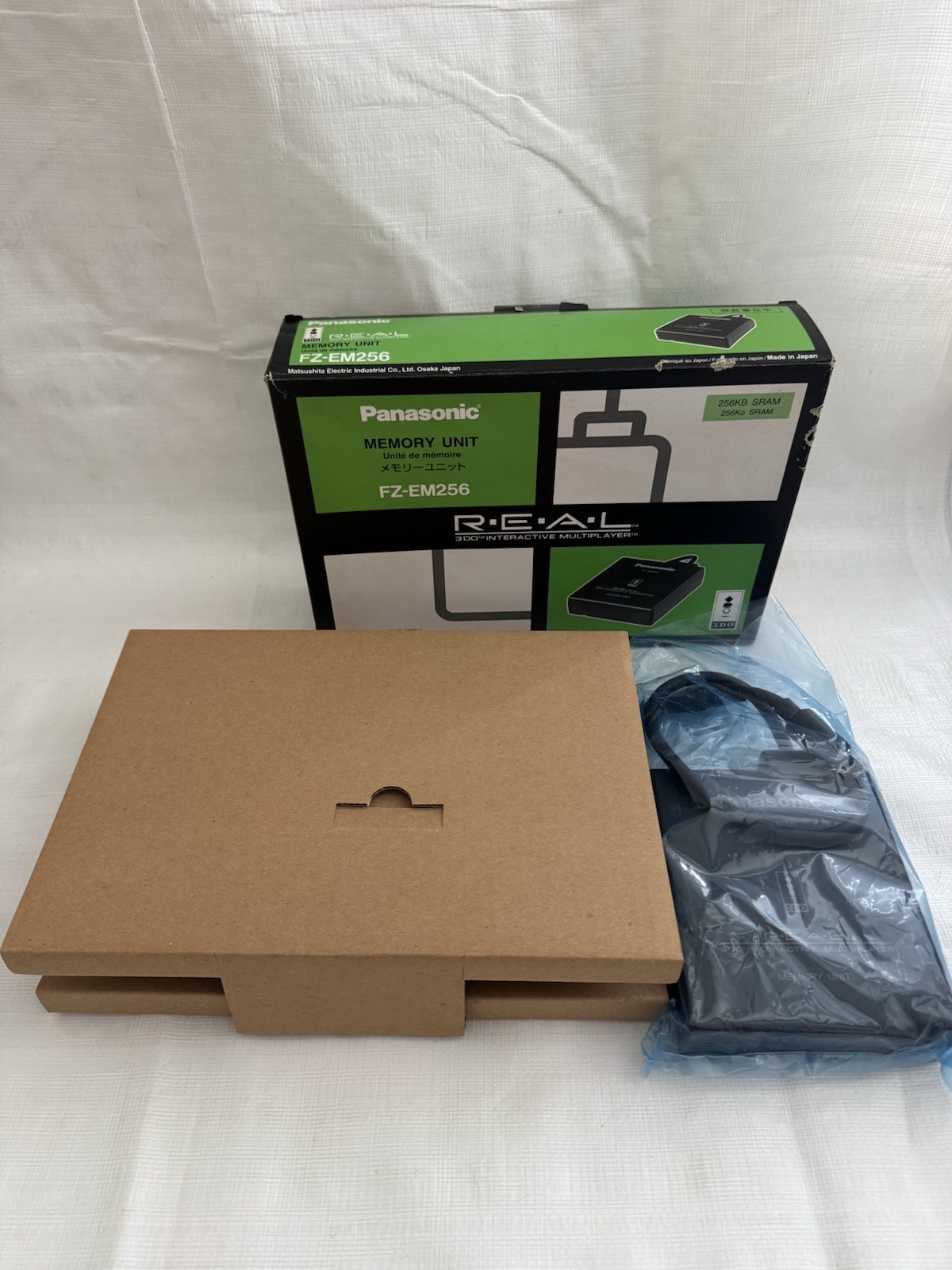 🇺🇸US SELLER – Panasonic 3DO FZ-EM256 External Memory Unit Backup •NO DISC•